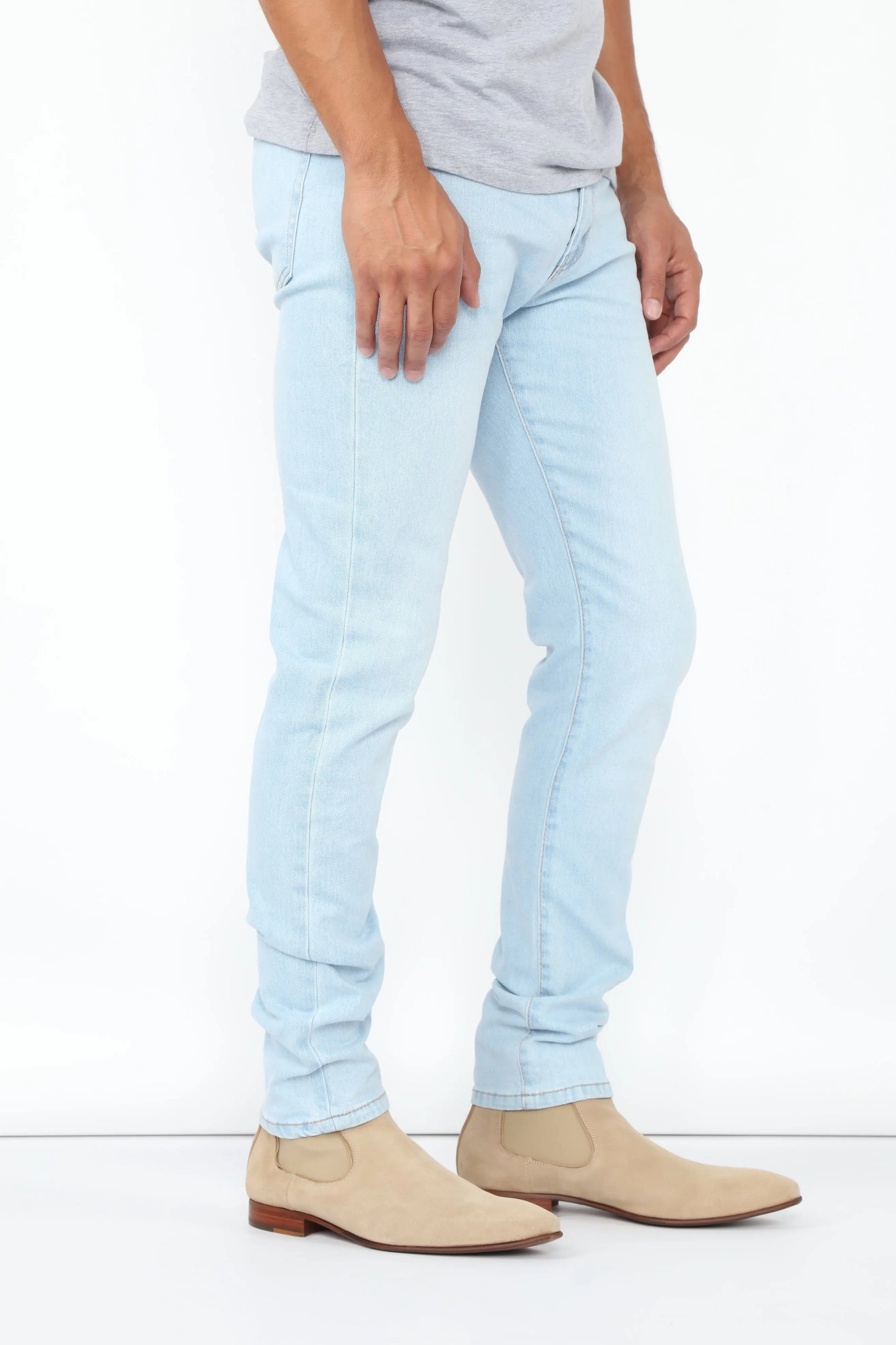 Cornell Slim Jeans - Light Blue Wash Fashion Nova