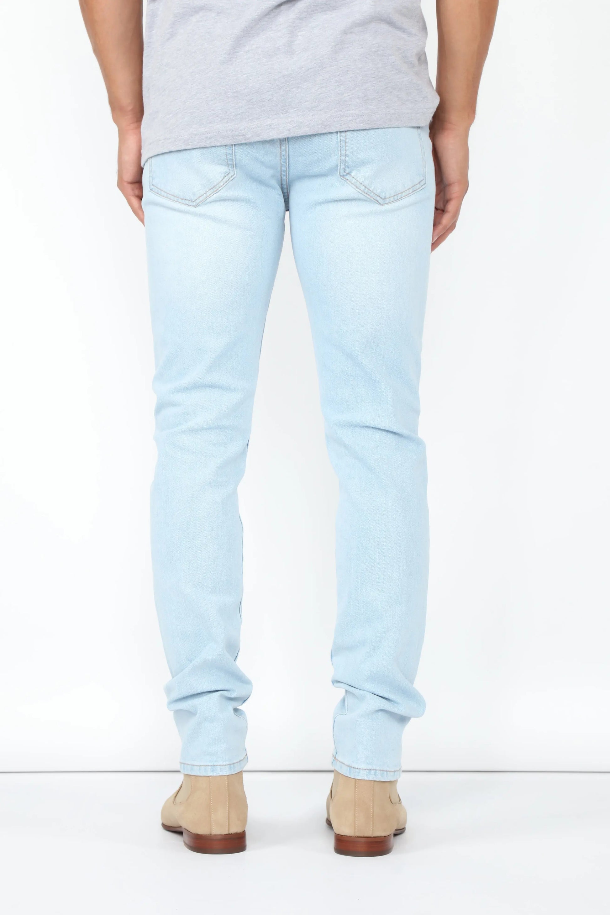 Cornell Slim Jeans - Light Blue Wash Fashion Nova