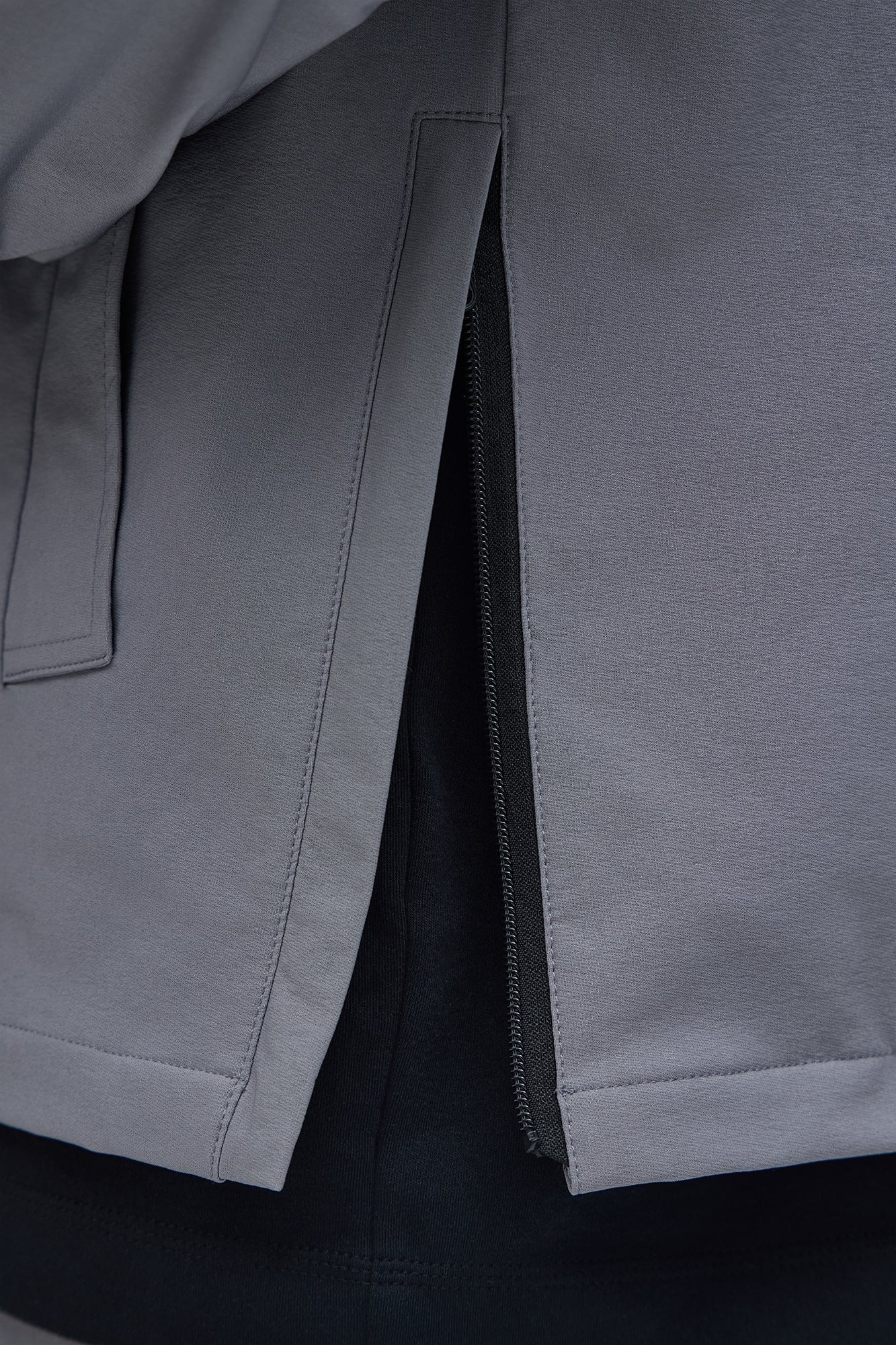Desert Storm Pullover Anorak - Grey Fashion Nova