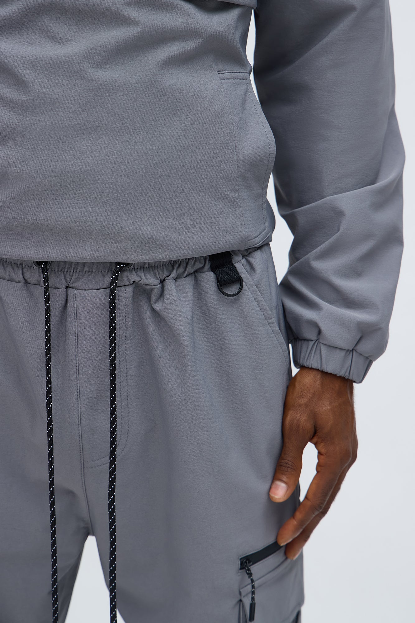 Desert Storm Stretch Cargo Pant - Grey Fashion Nova