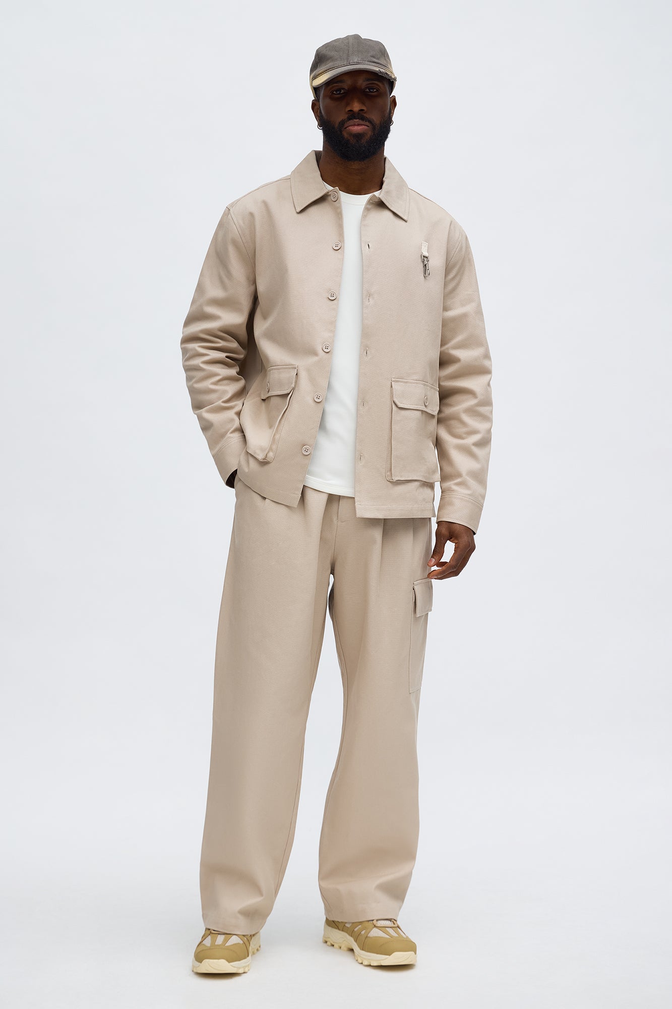 Baggy Fairfax Canvas Pant - Taupe Fashion Nova