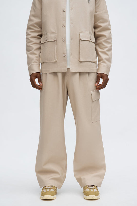 Baggy Fairfax Canvas Pant - Taupe Fashion Nova