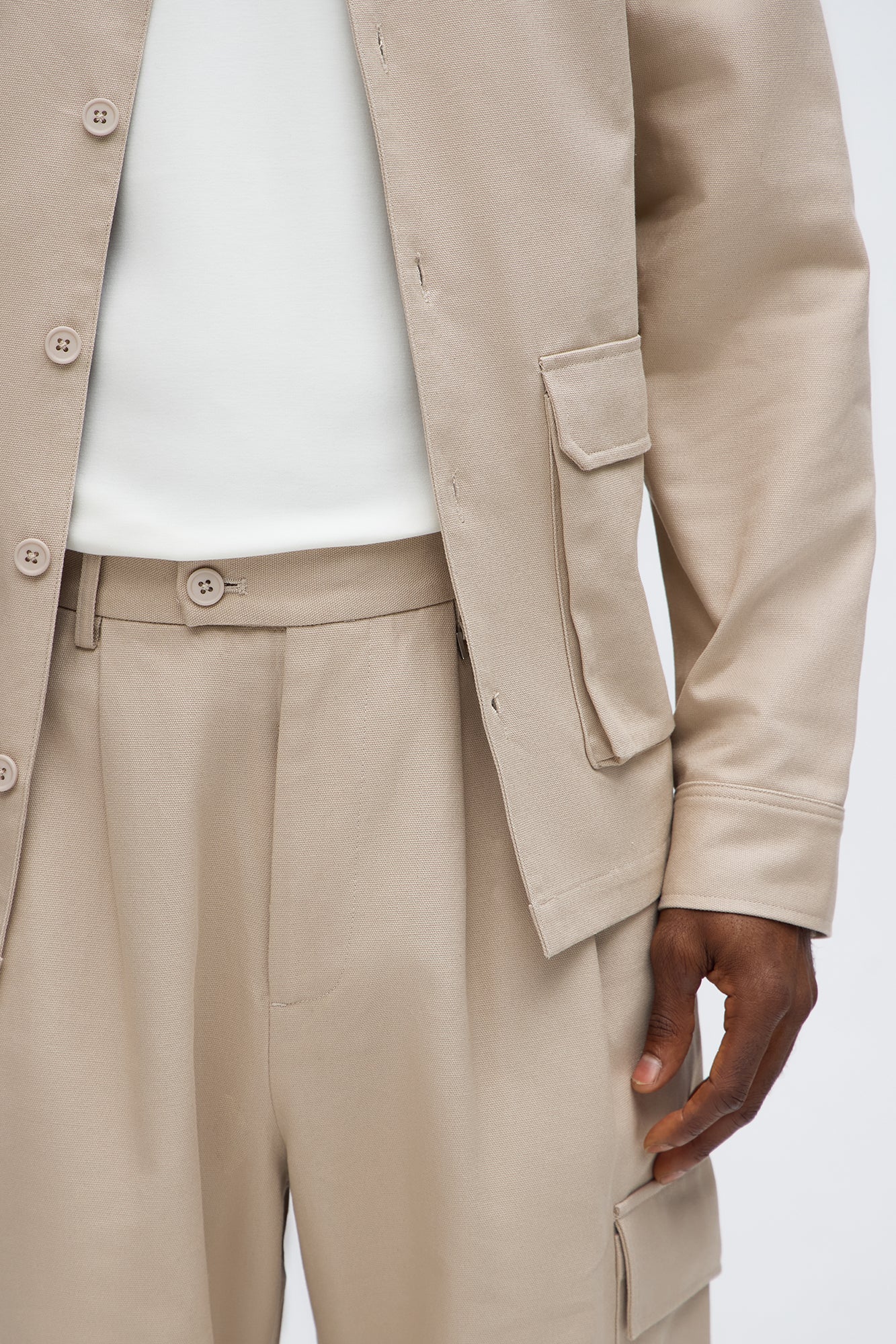 Baggy Fairfax Canvas Pant - Taupe Fashion Nova