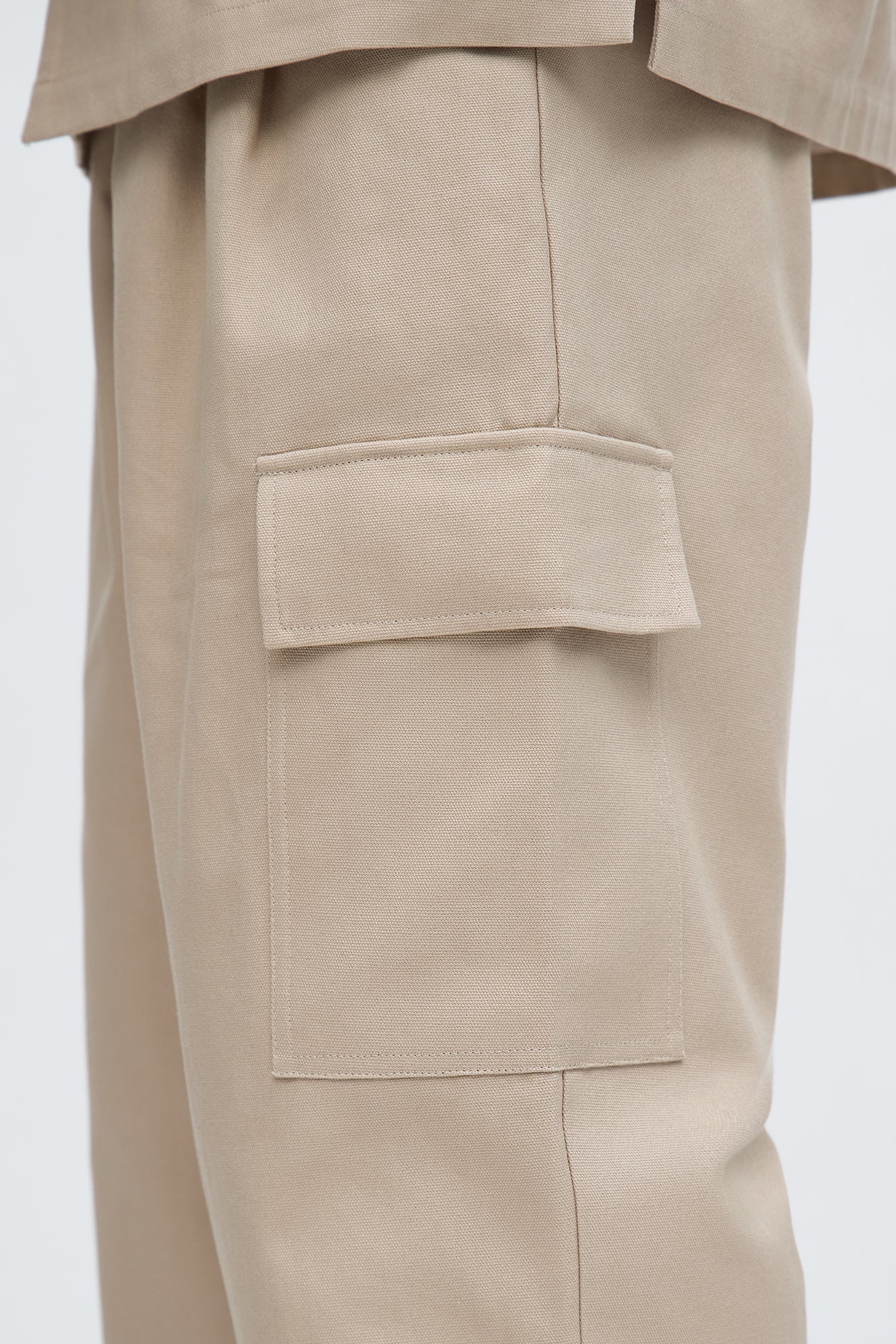 Baggy Fairfax Canvas Pant - Taupe Fashion Nova