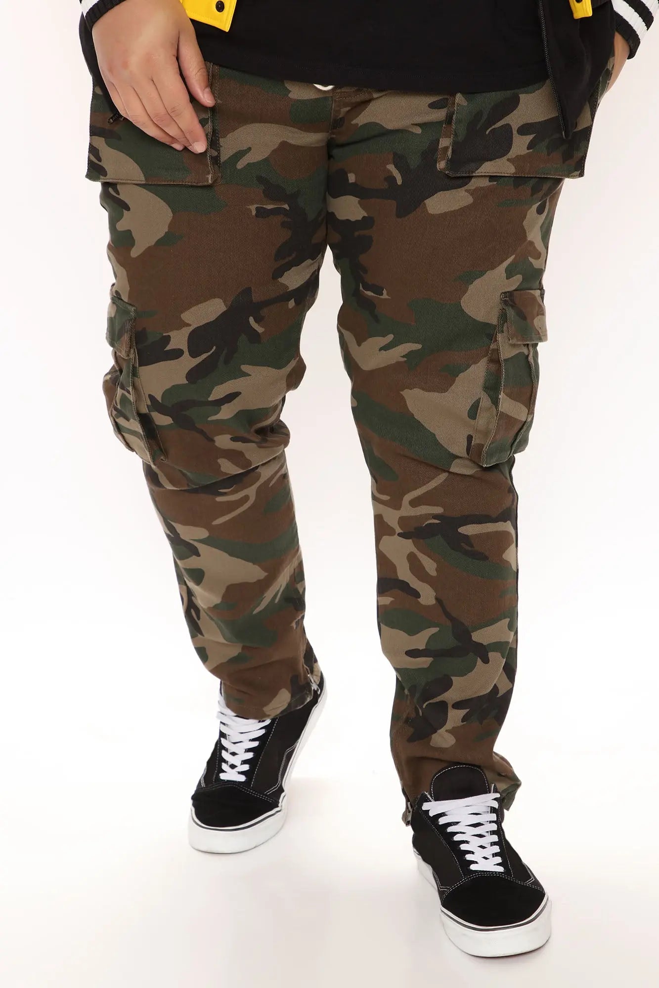 Hunter Slim Cargo Pants - Camouflage Fashion Nova