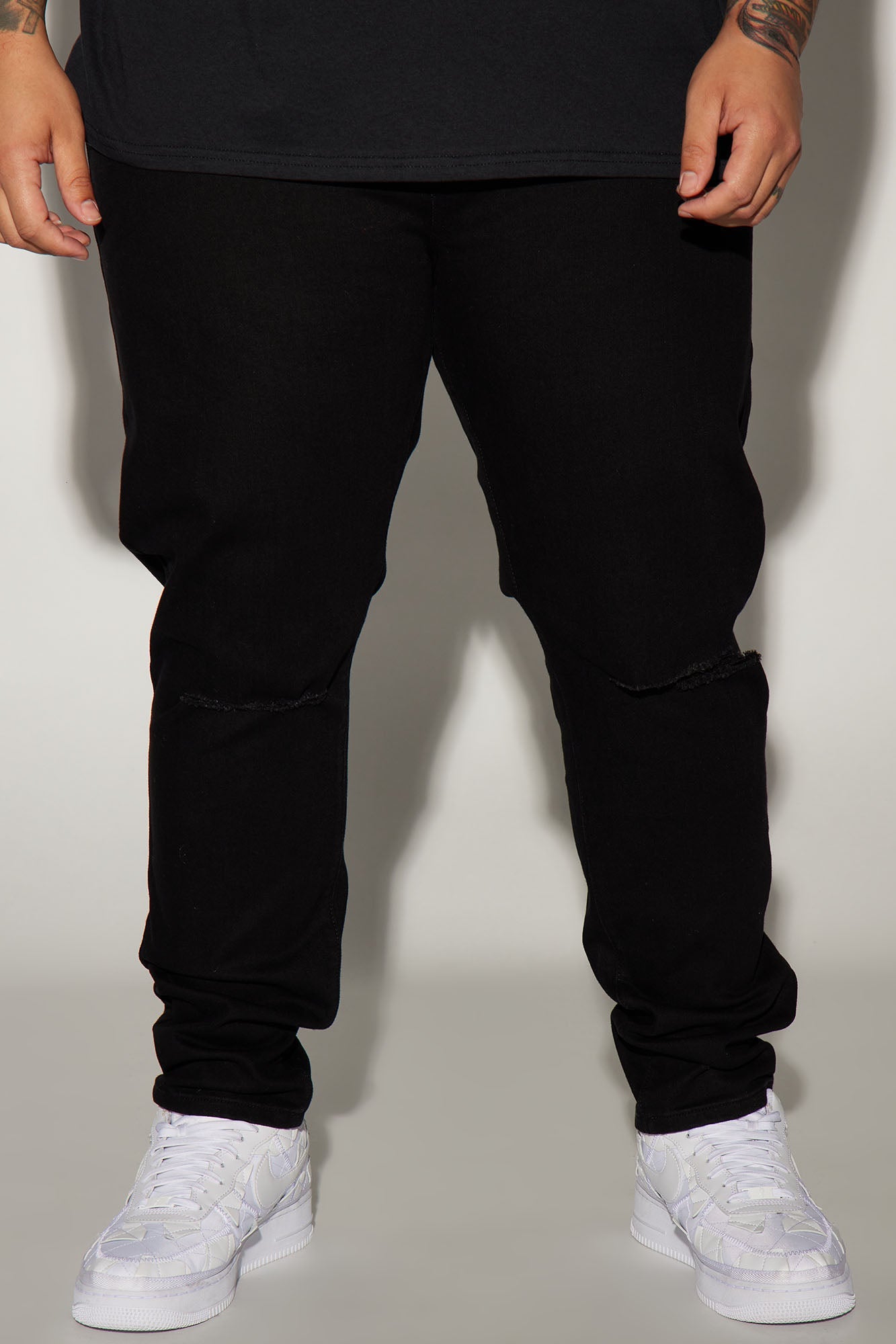 Ghost Skinny Jean - Black Fashion Nova