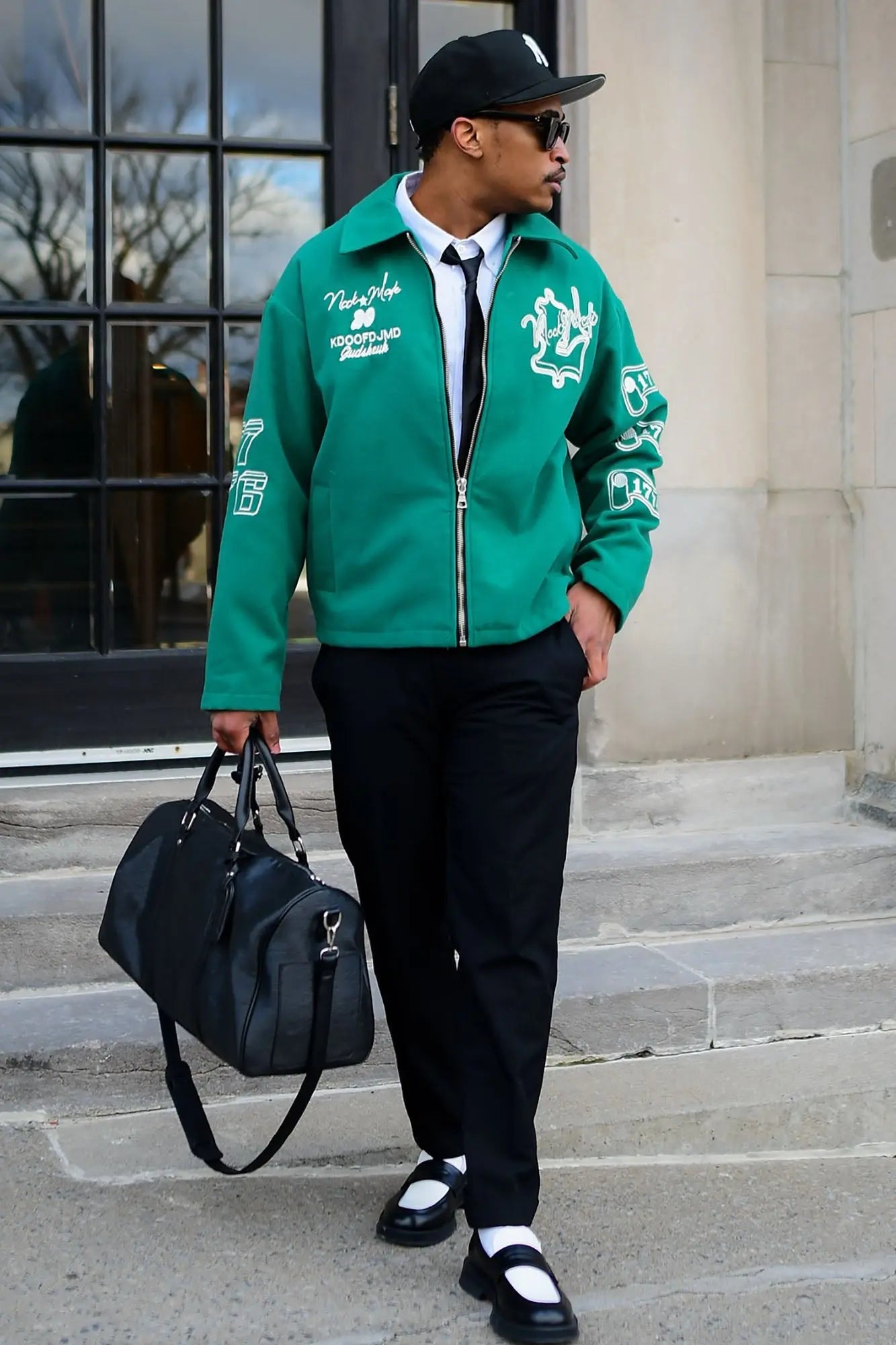 Independence Varsity Jacket - Kelly Green Fashion Nova