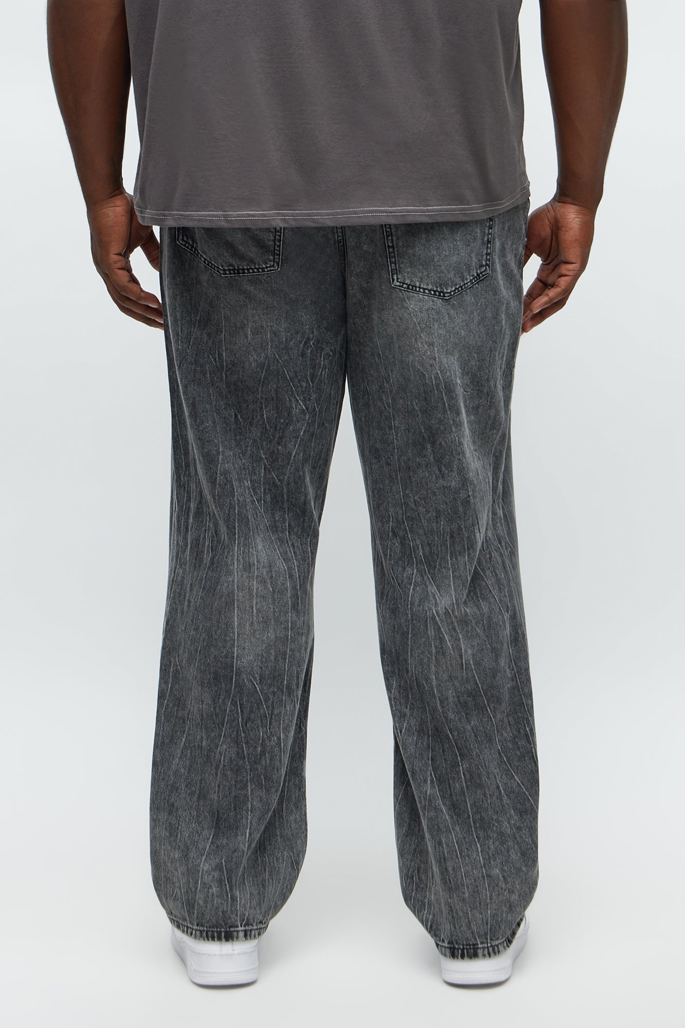 Straight Sleep In Jean - Black Wash Fashion Nova