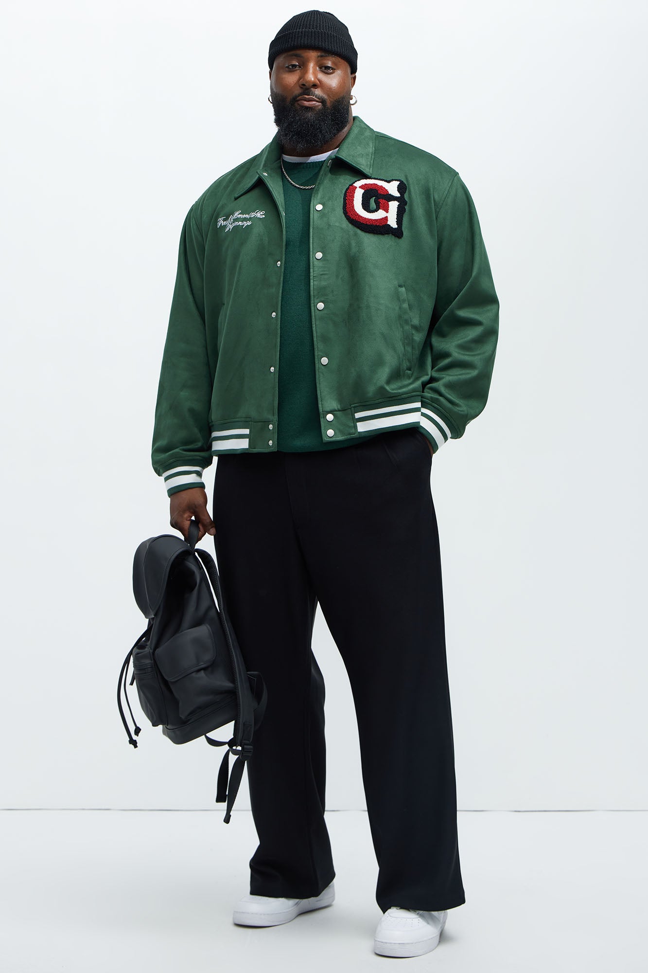 Good As Gold Varsity Jacket - Green Fashion Nova