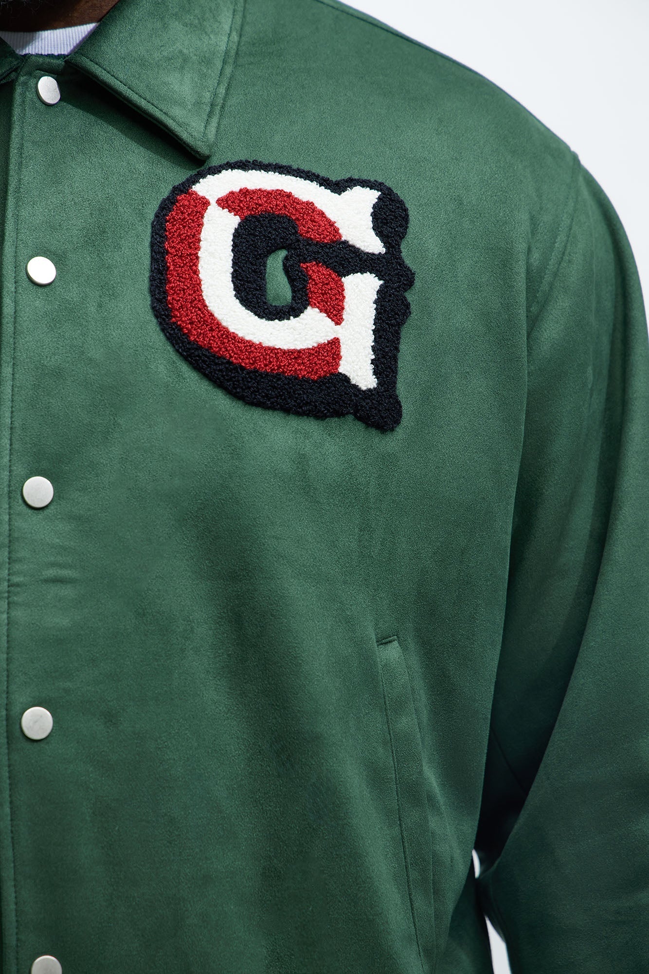 Good As Gold Varsity Jacket - Green Fashion Nova
