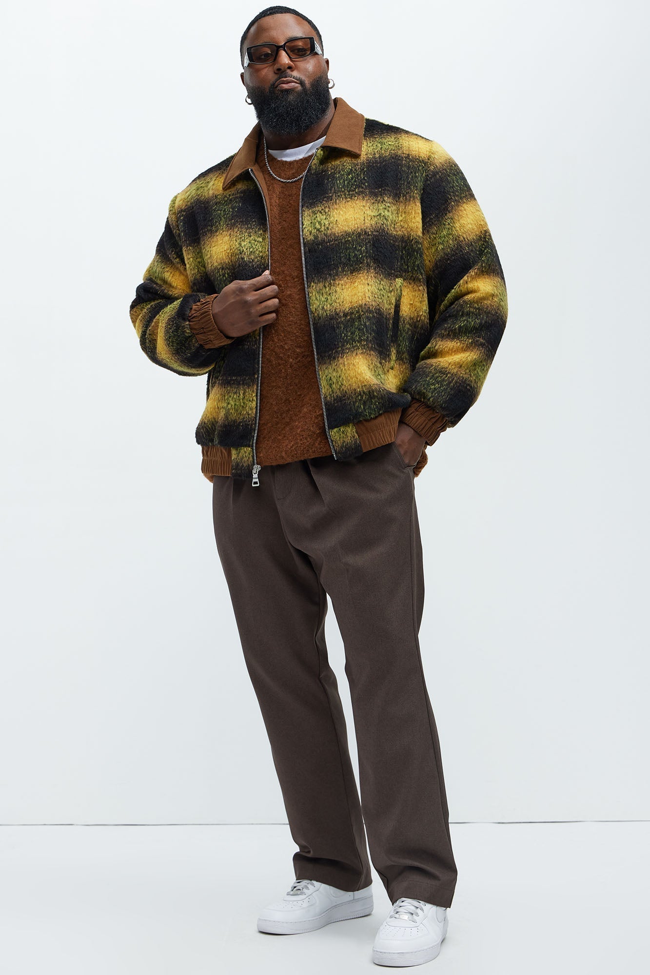 A Trip Outside Mohair Jacket - Brown Fashion Nova