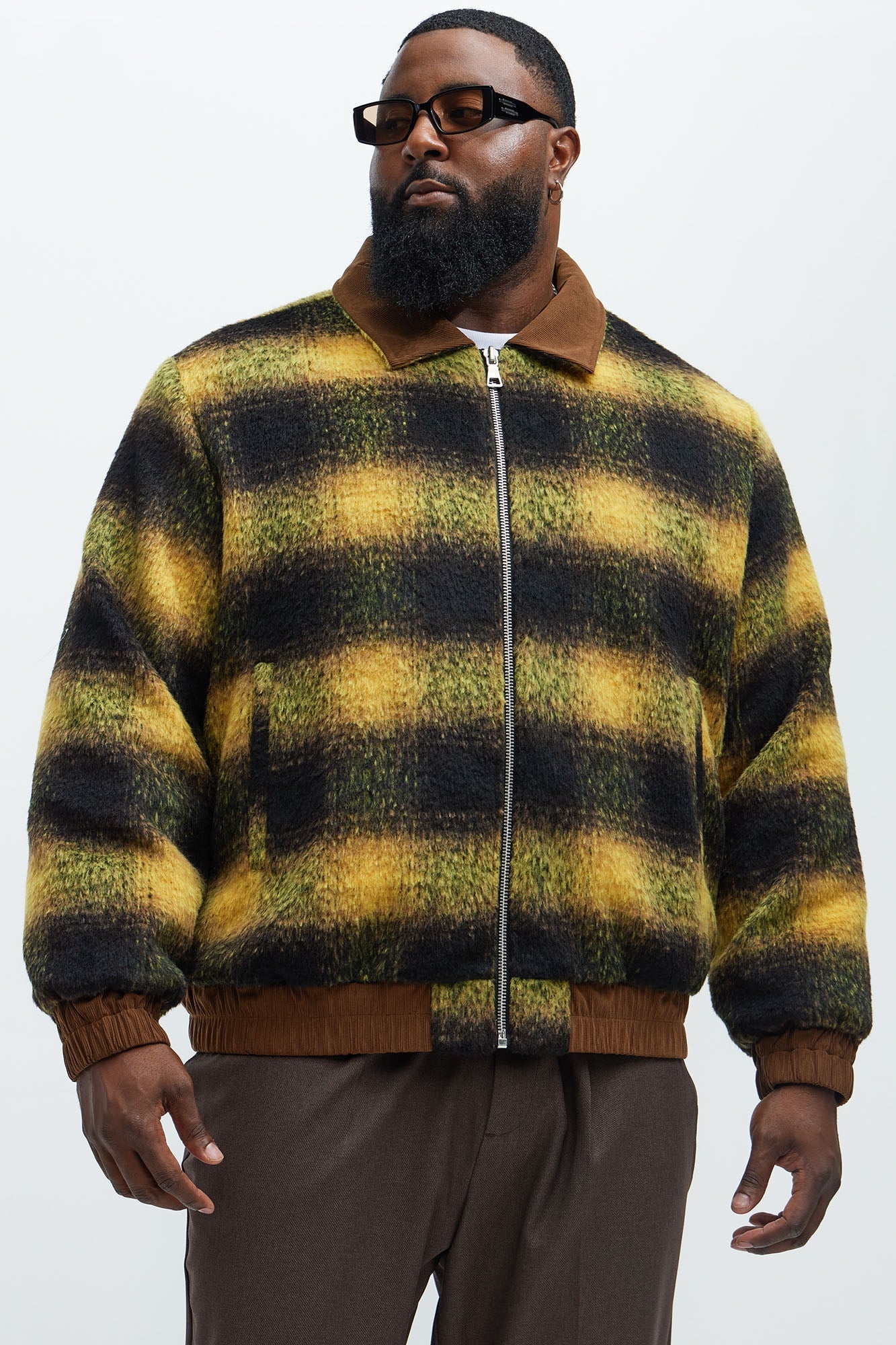 A Trip Outside Mohair Jacket - Brown Fashion Nova