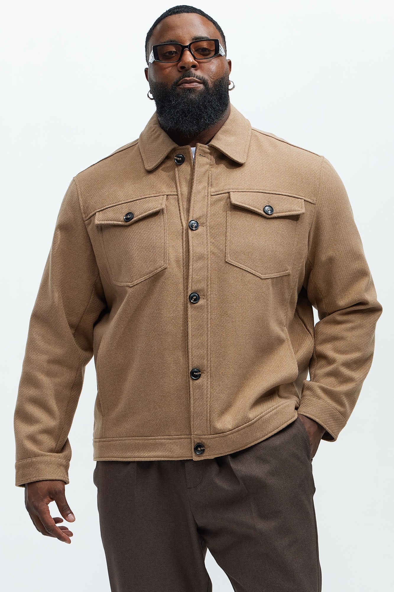 Austin Casual Jacket - Brown Fashion Nova