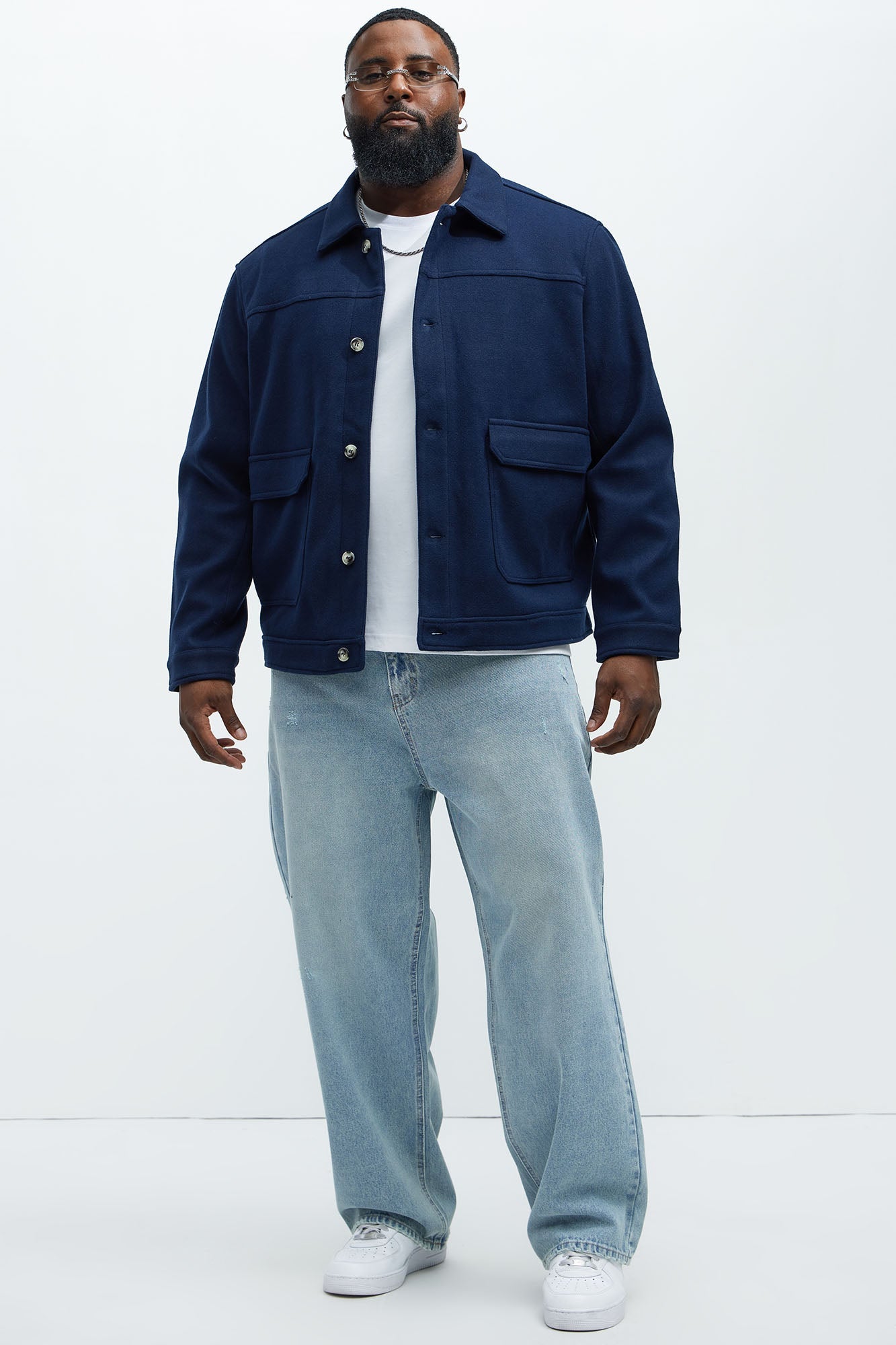 Vaughn Baggy Jeans - Light Wash Fashion Nova