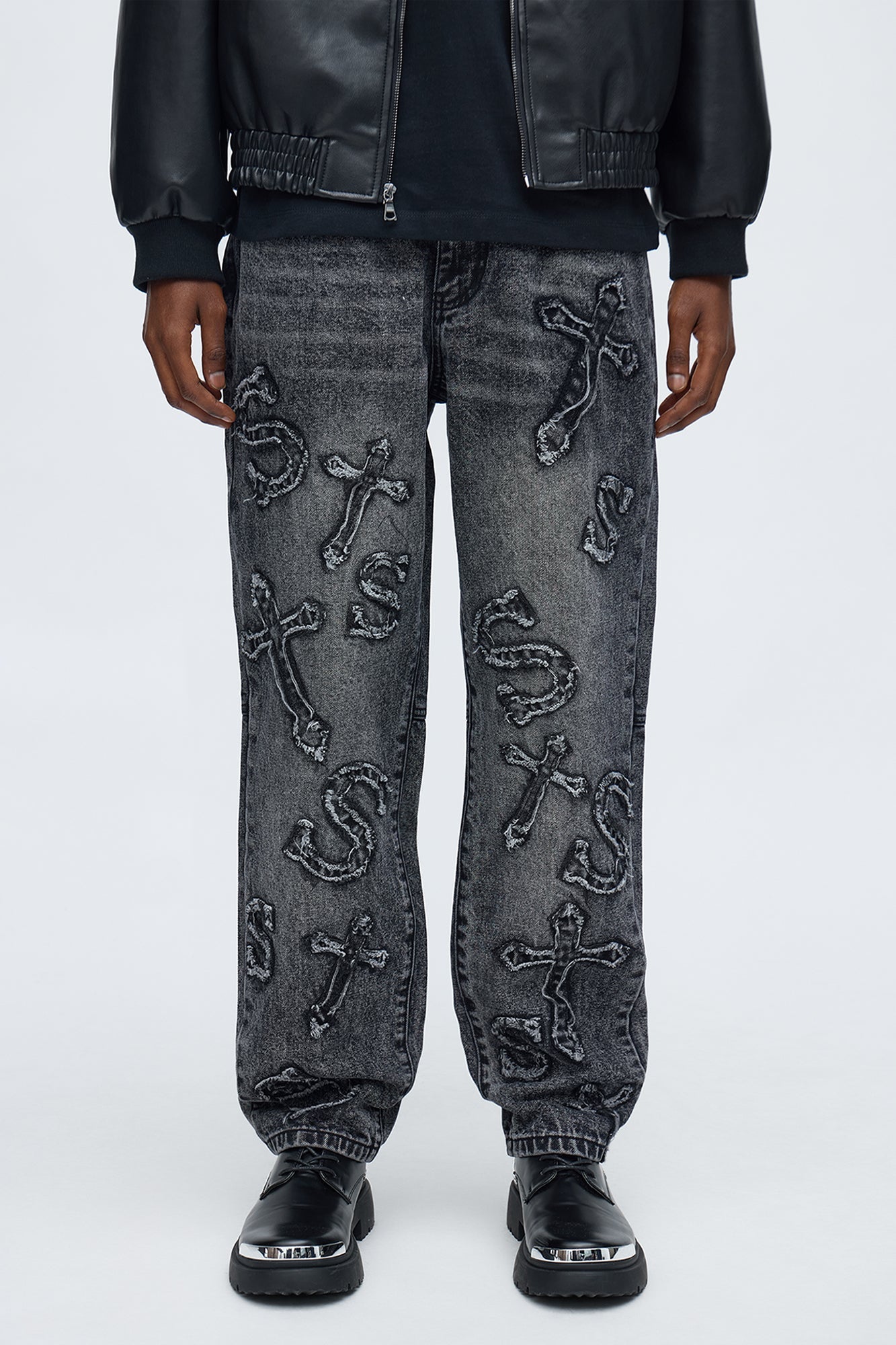 Straight Street Testament Jean - Grey Fashion Nova