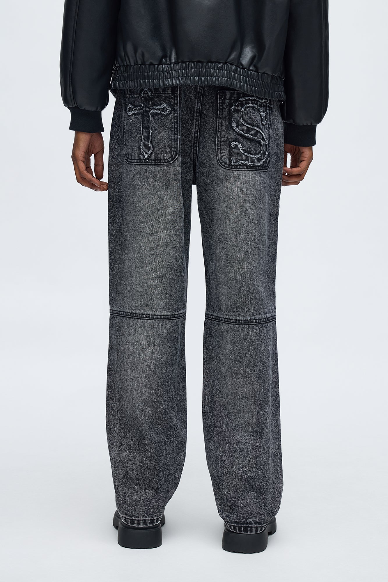 Straight Street Testament Jean - Grey Fashion Nova