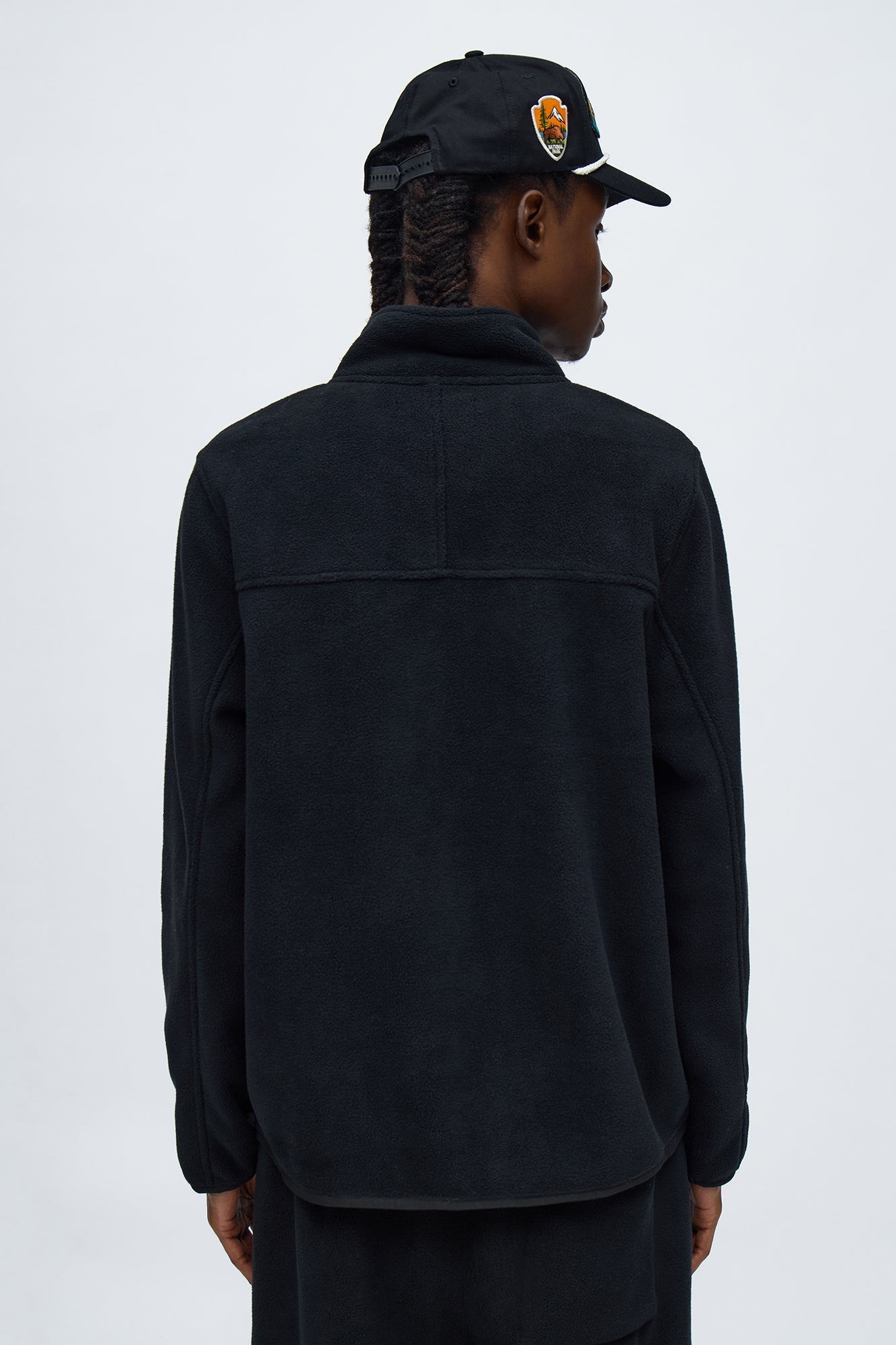 Core Microfleece Zip Jacket - Black Fashion Nova