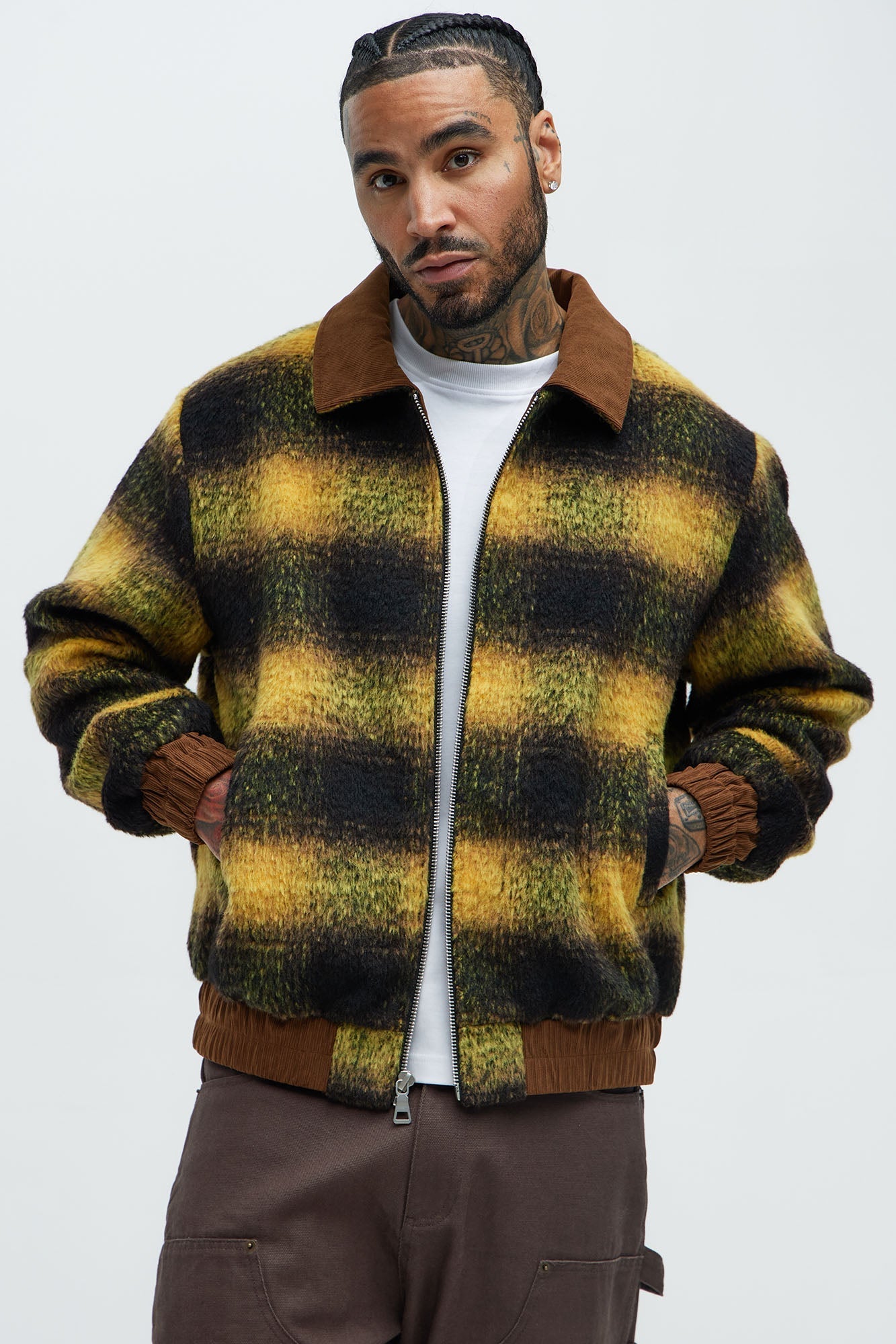 A Trip Outside Mohair Jacket - Brown Fashion Nova
