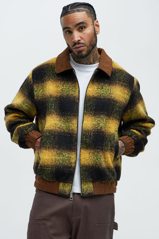 A Trip Outside Mohair Jacket - Brown Fashion Nova