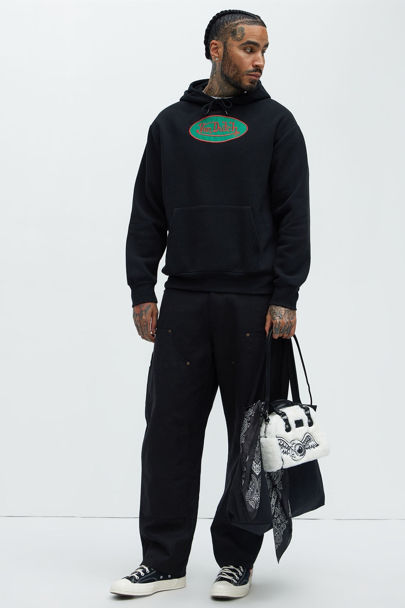 Von Dutch In The Wild Hoodie - Black Fashion Nova