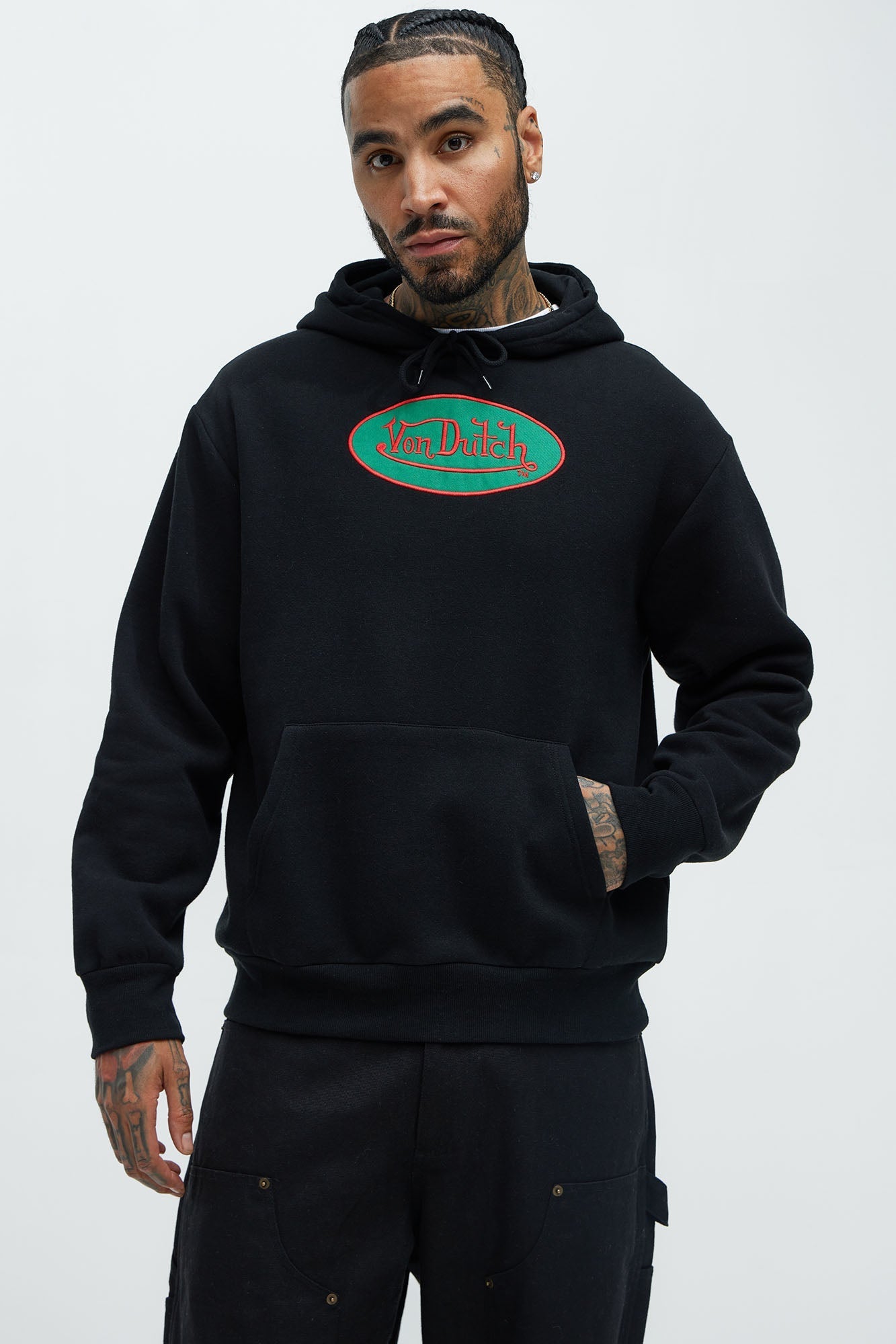 Von Dutch In The Wild Hoodie - Black Fashion Nova