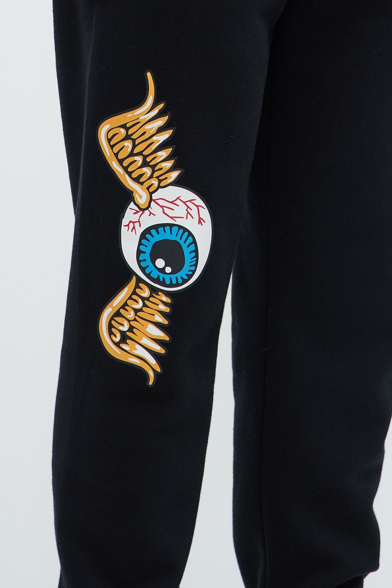 Von Dutch Lost Angels Sweatpants - Black Fashion Nova
