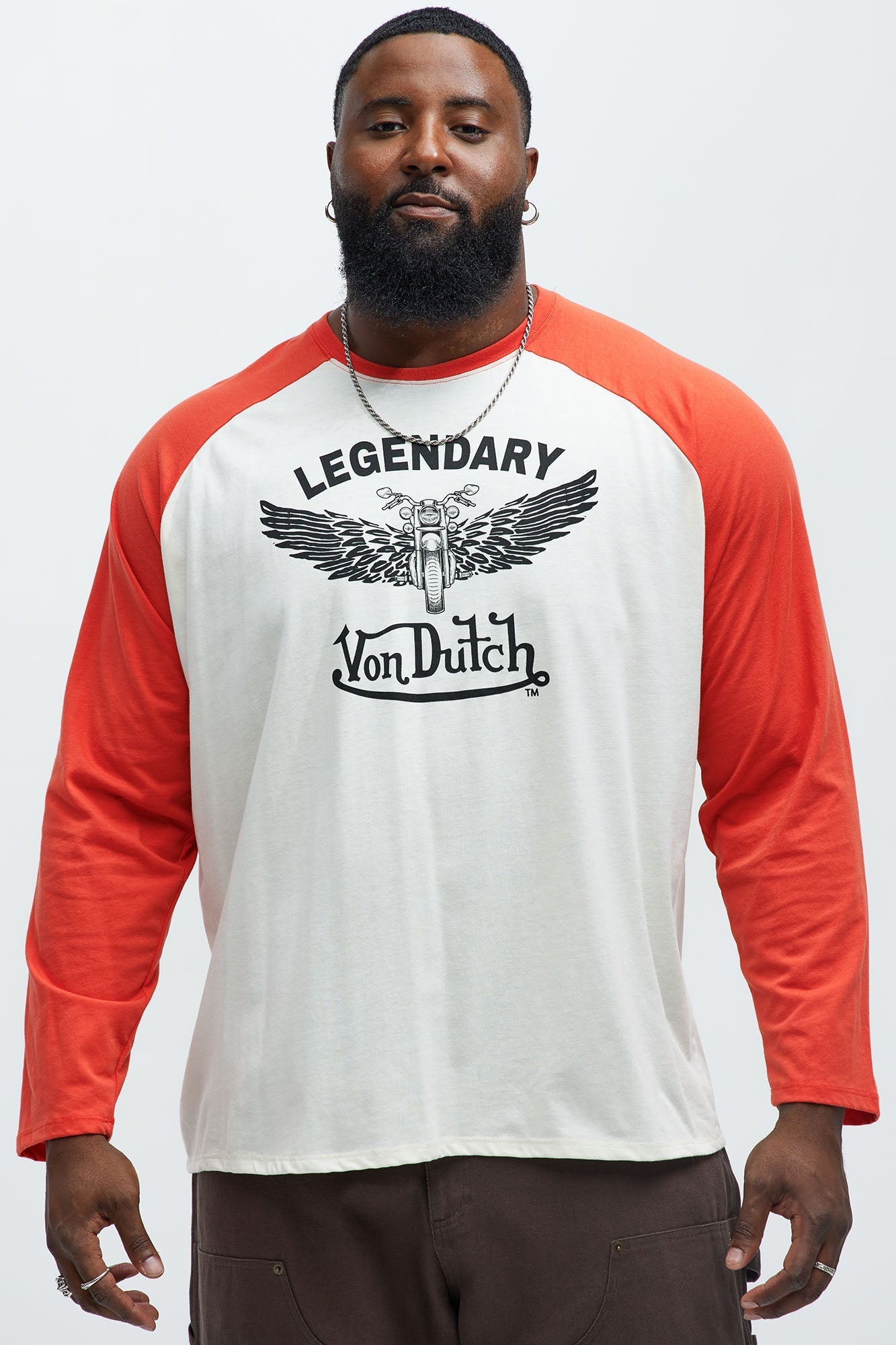 Von Dutch Legendary Tee - Red/combo Fashion Nova