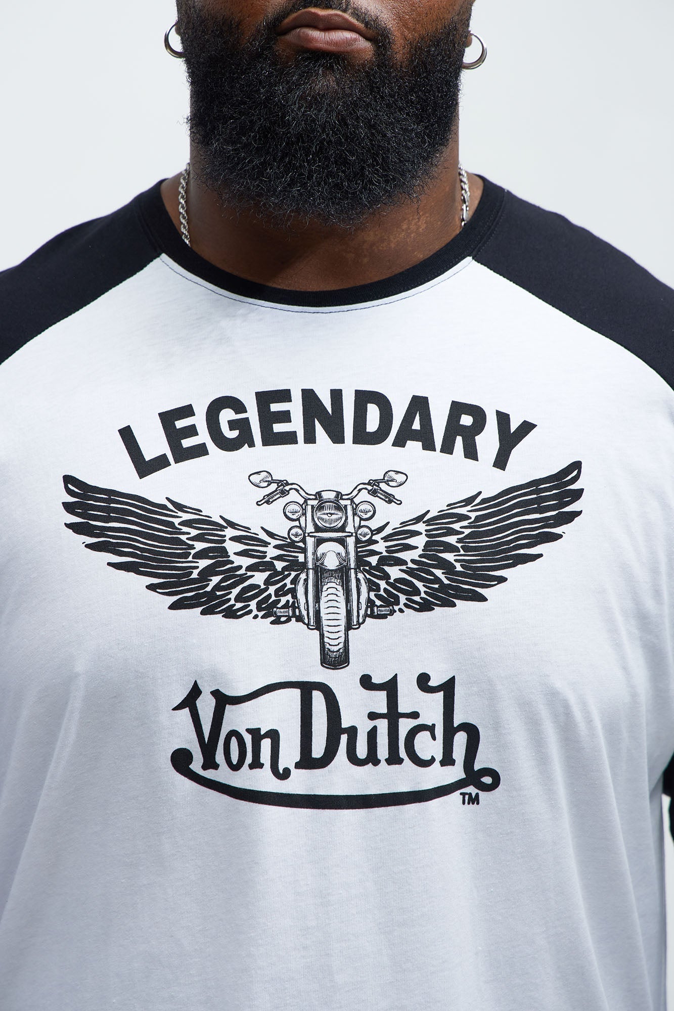 Von Dutch Legendary Tee - White/Black Fashion Nova