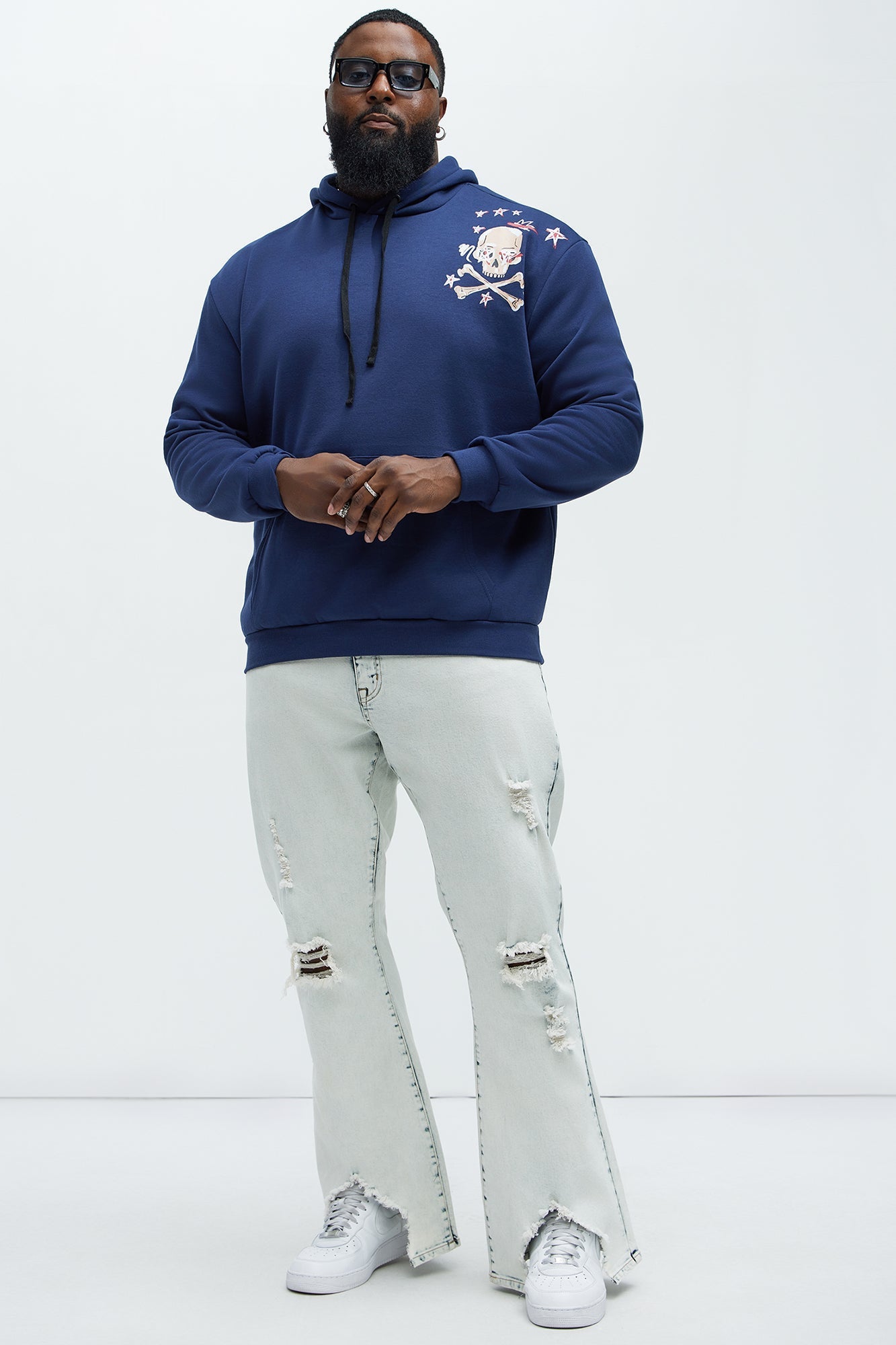 Burning Bridges Hoodie - Blue Fashion Nova