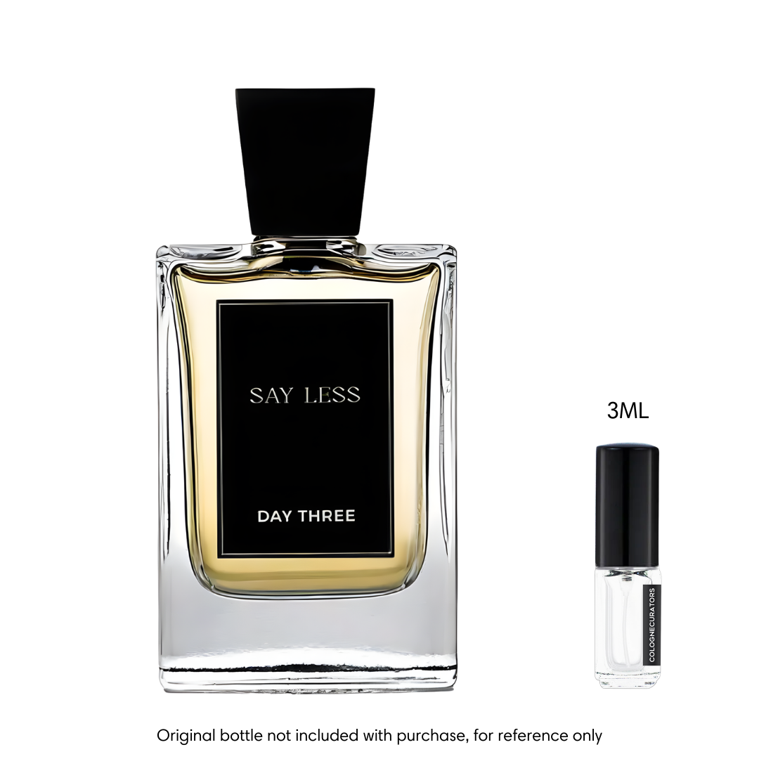 SAMPLE - Day Three Fragrances Say Less EDP