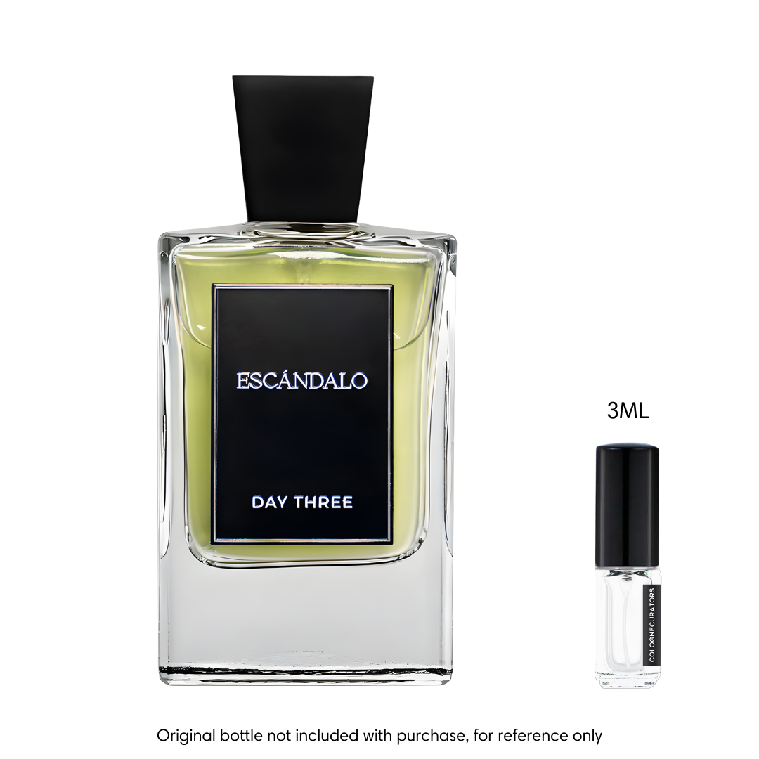 SAMPLE - Day Three Fragrances Escándalo Extrait
