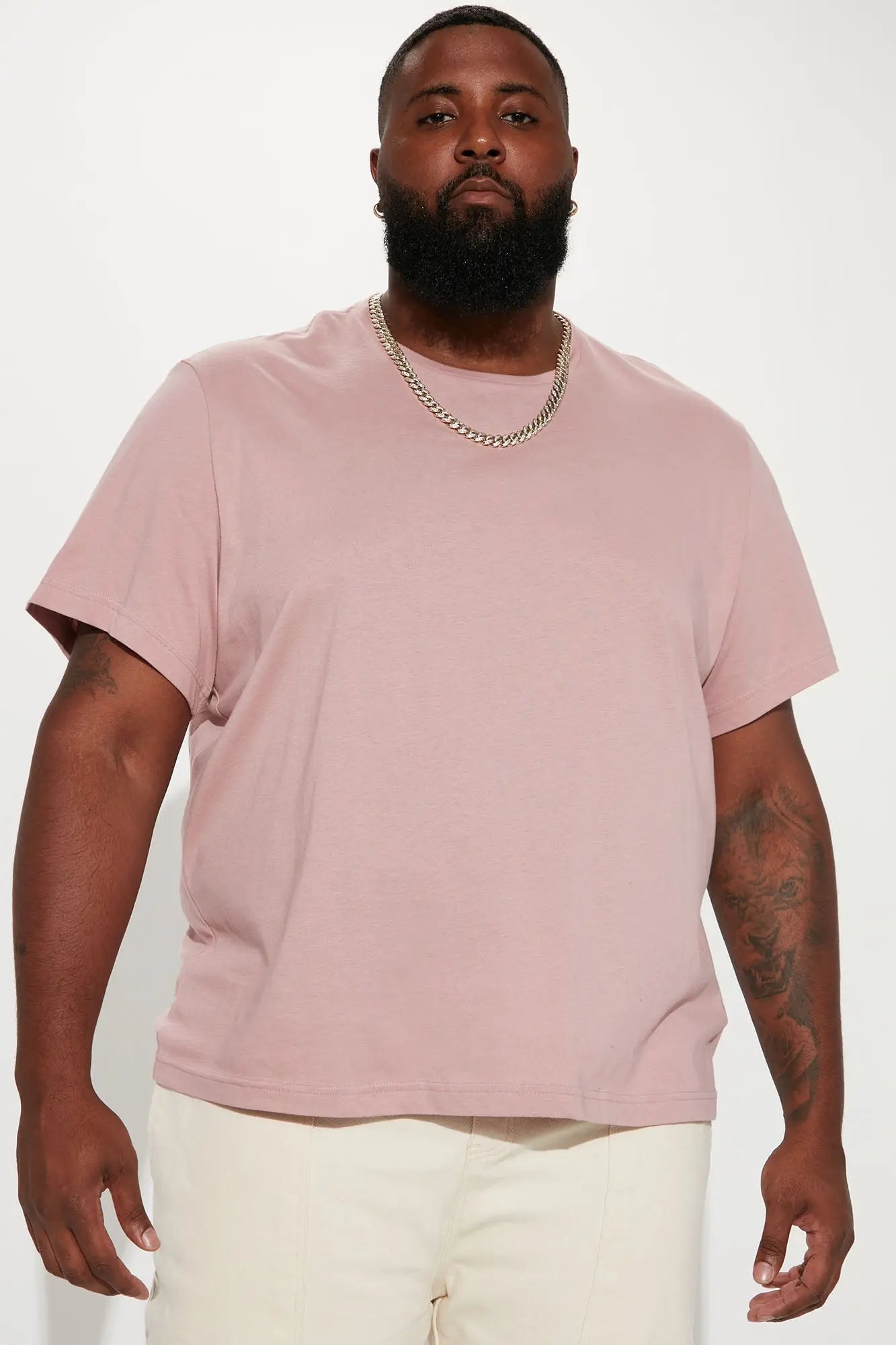 Classic Lightweight Tee - Mauve Fashion Nova