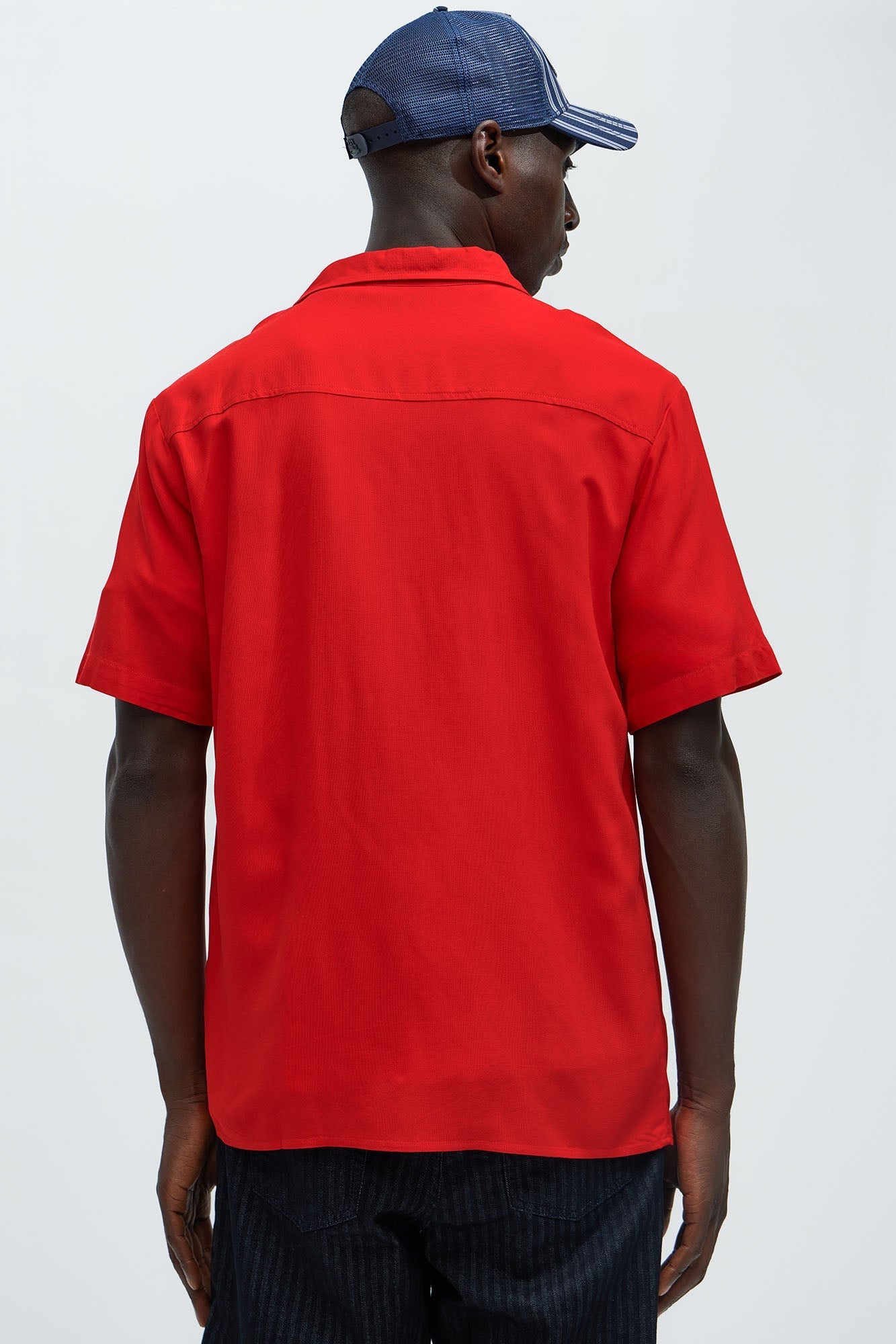 Von Dutch Oversized White Font Shirt - Red Fashion Nova