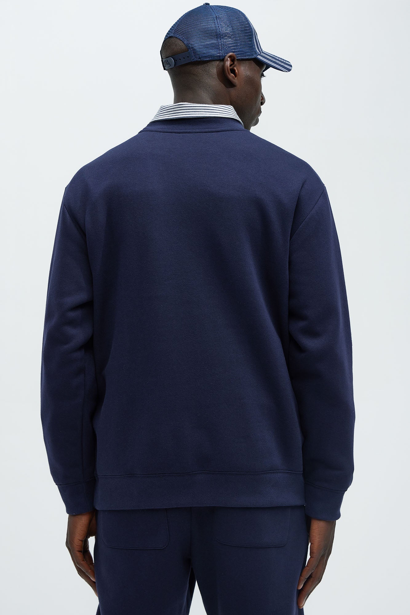 Von Dutch Crewneck Sweatshirt - Navy Fashion Nova