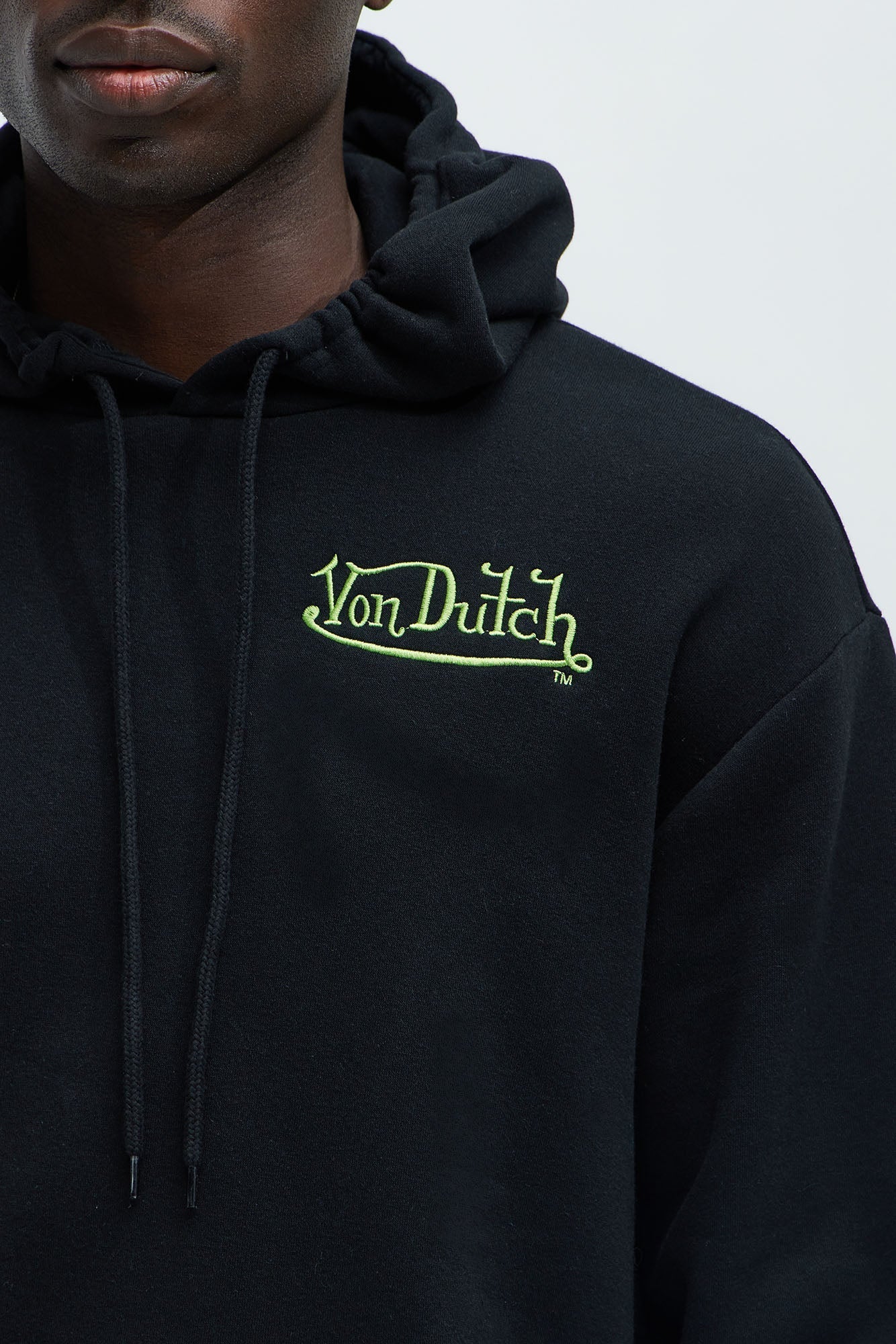 Von Dutch Lightning Bolt Hoodie - Black Fashion Nova