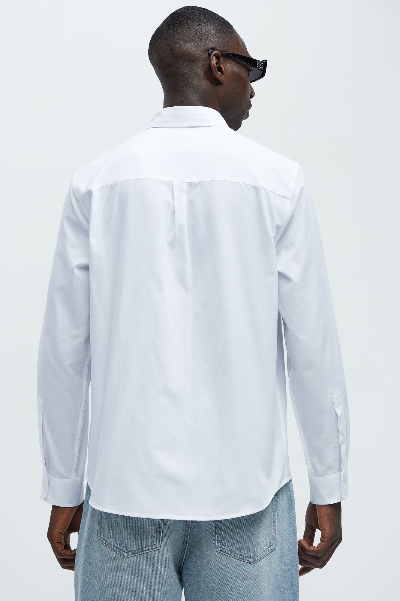 Oxford Classic Shirt - White Fashion Nova
