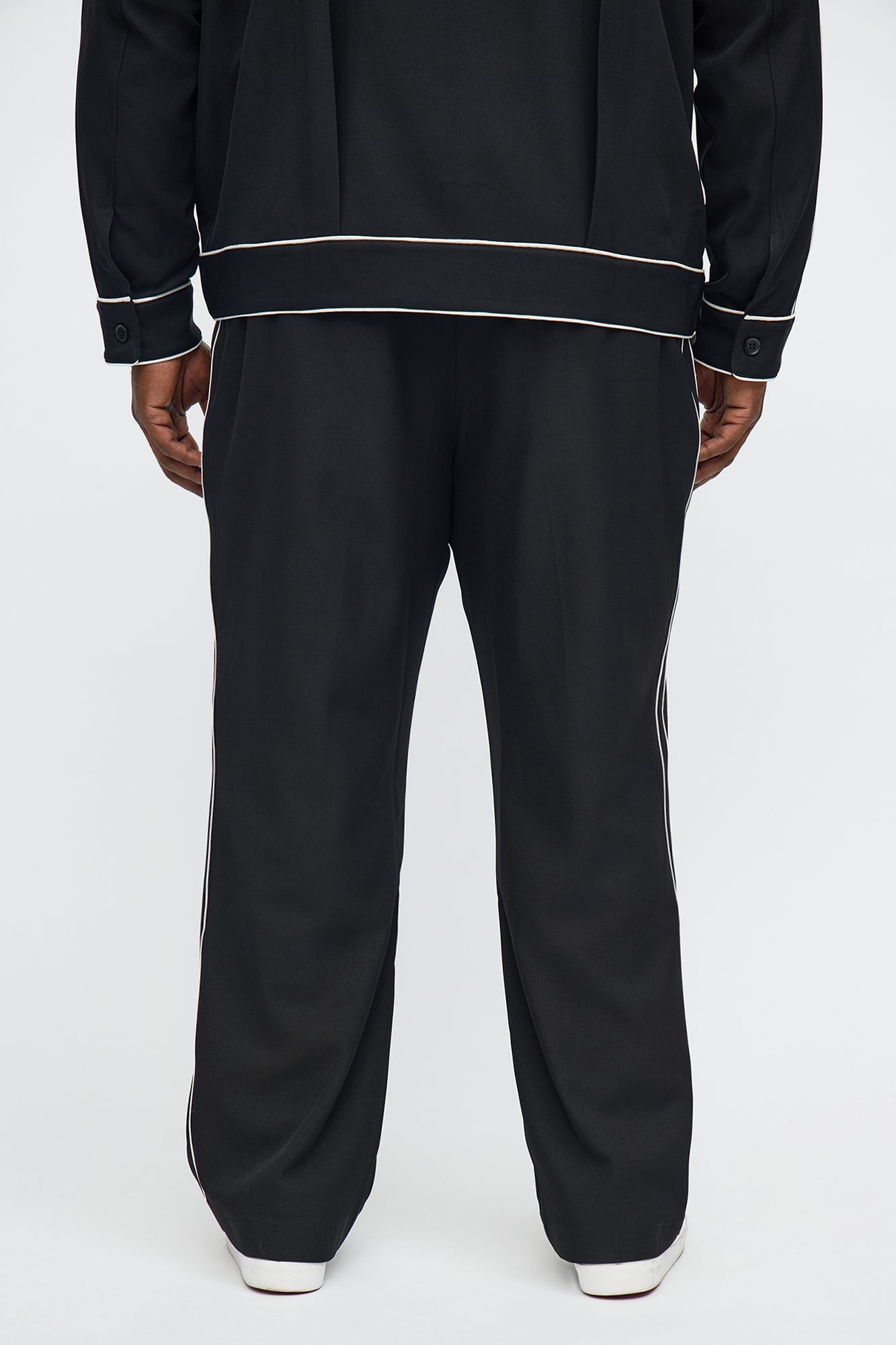 The Framework Tuxedo Trouser - Black Fashion Nova