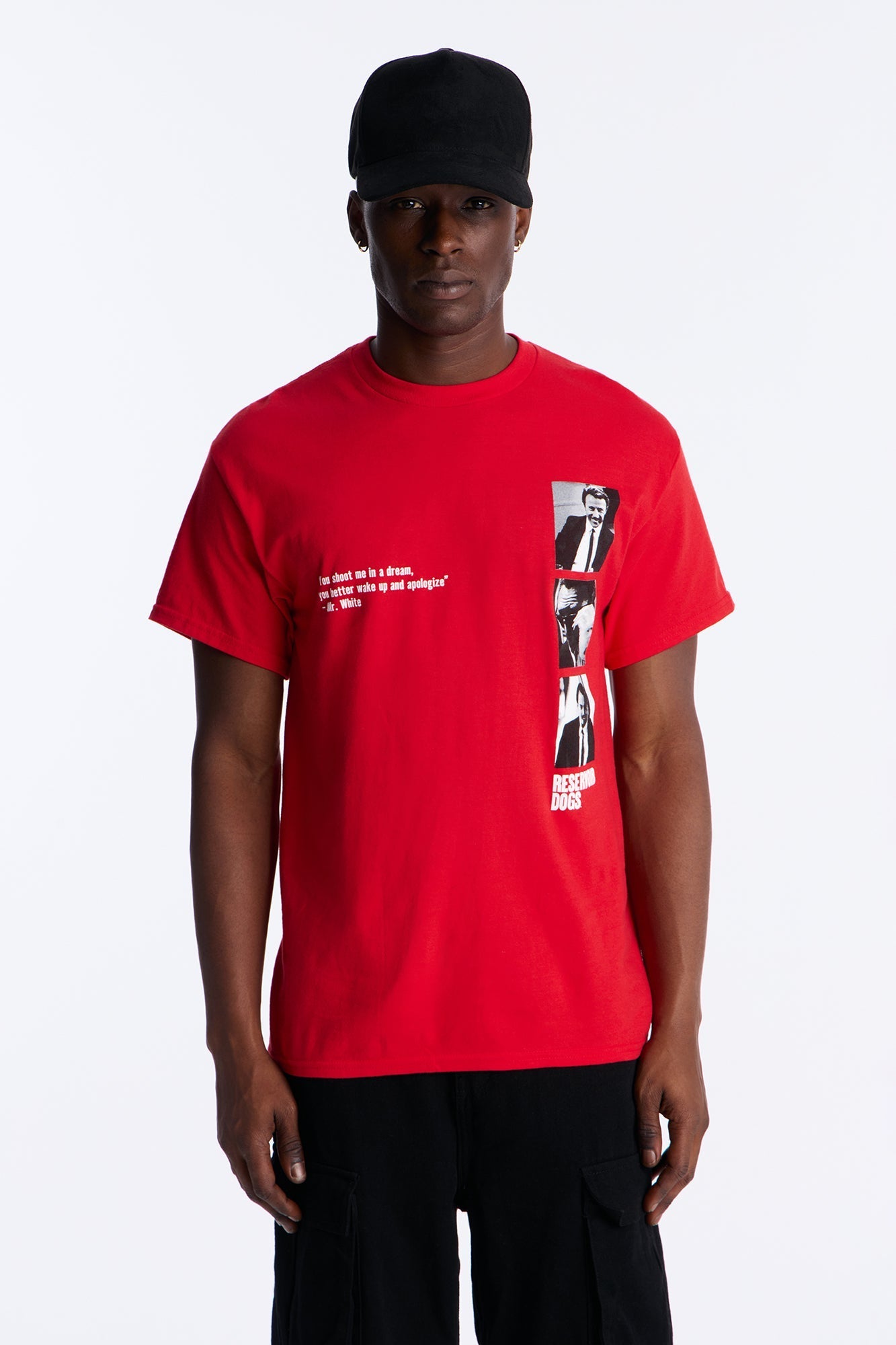 Reservoir Dogs You Shoot Me In A Dream Short Sleeve Tee - Red Fashion Nova