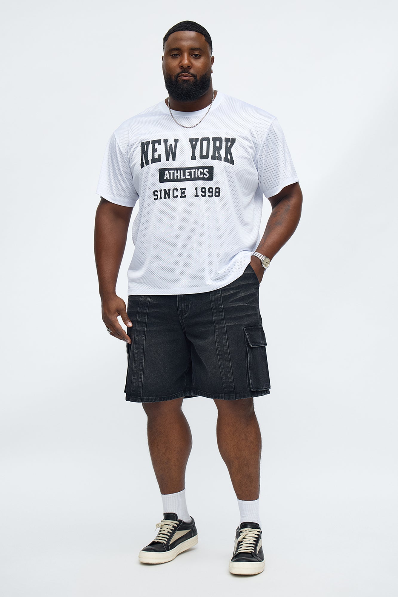 New York Jersey Tee - White Fashion Nova