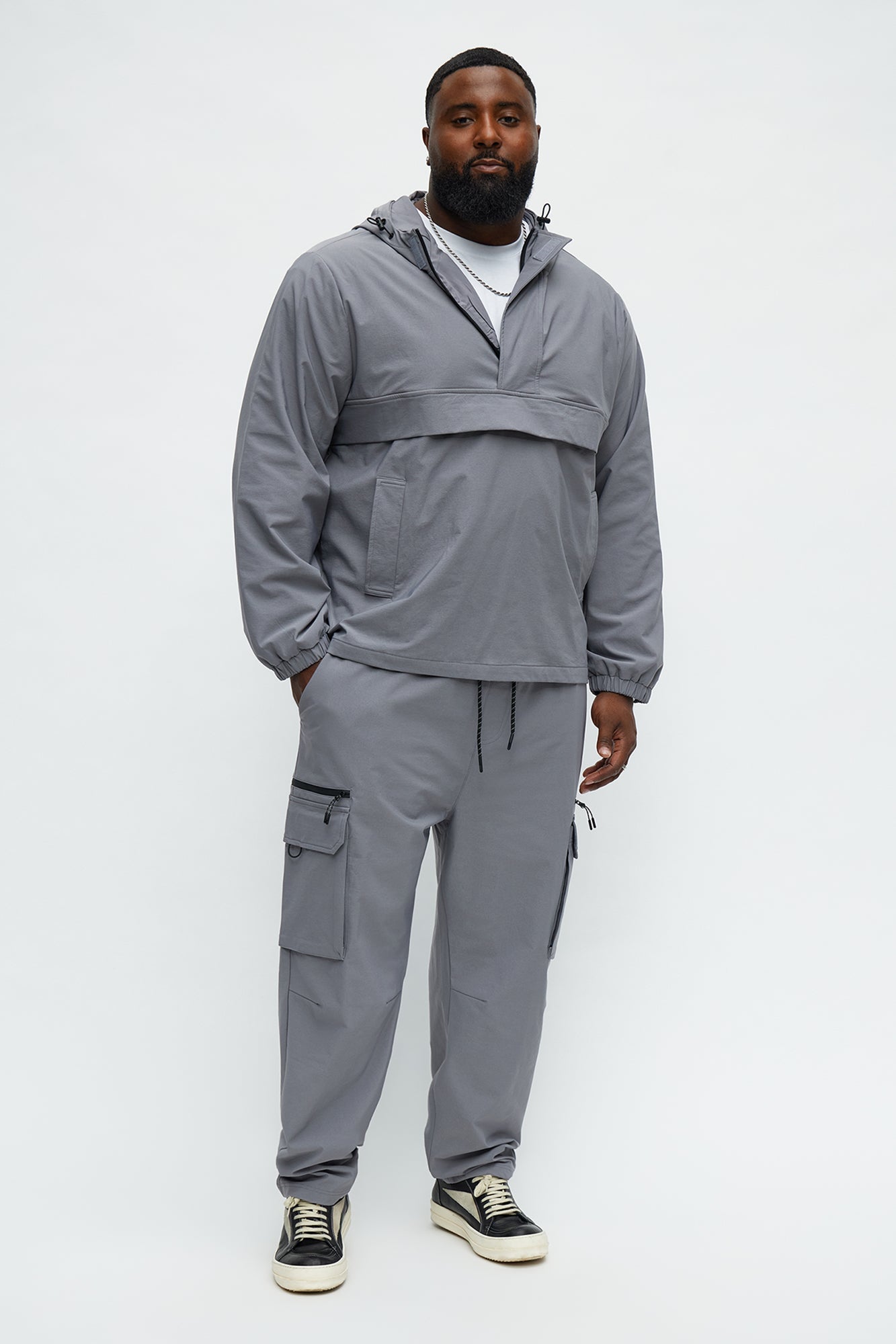 Desert Storm Stretch Cargo Pant - Grey Fashion Nova