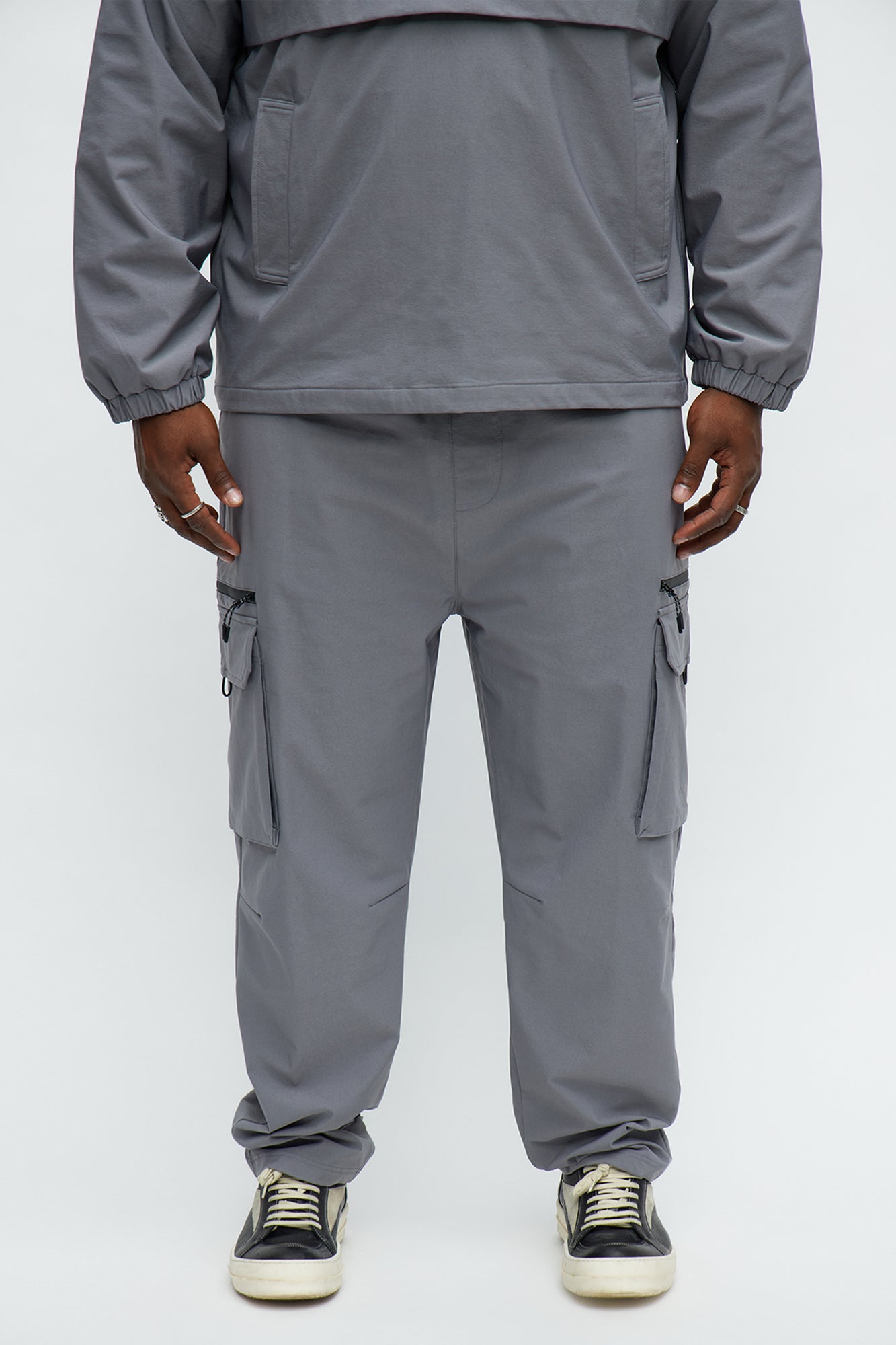 Desert Storm Stretch Cargo Pant - Grey Fashion Nova