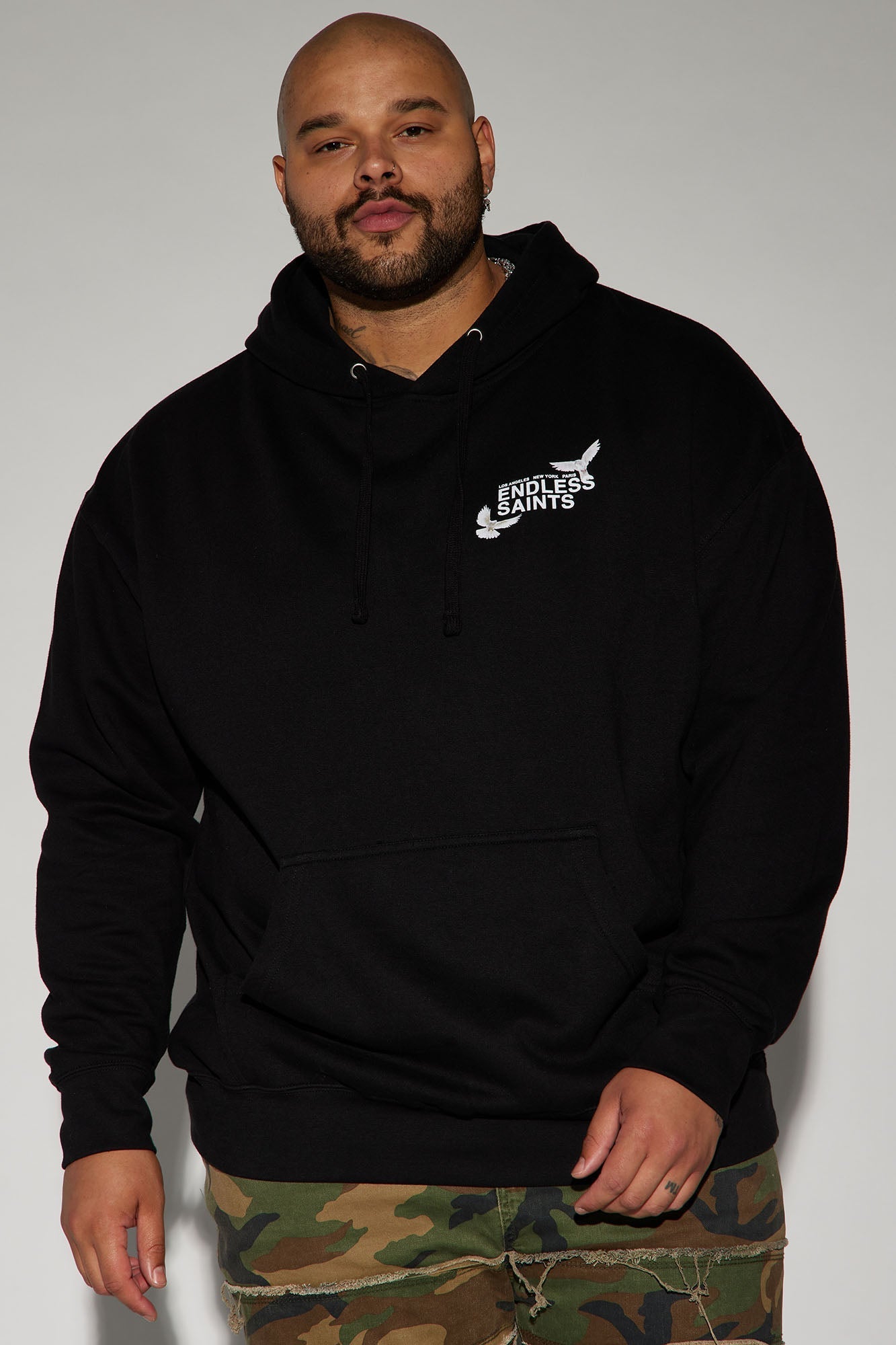 Endless Saints Hoodie - Black Fashion Nova