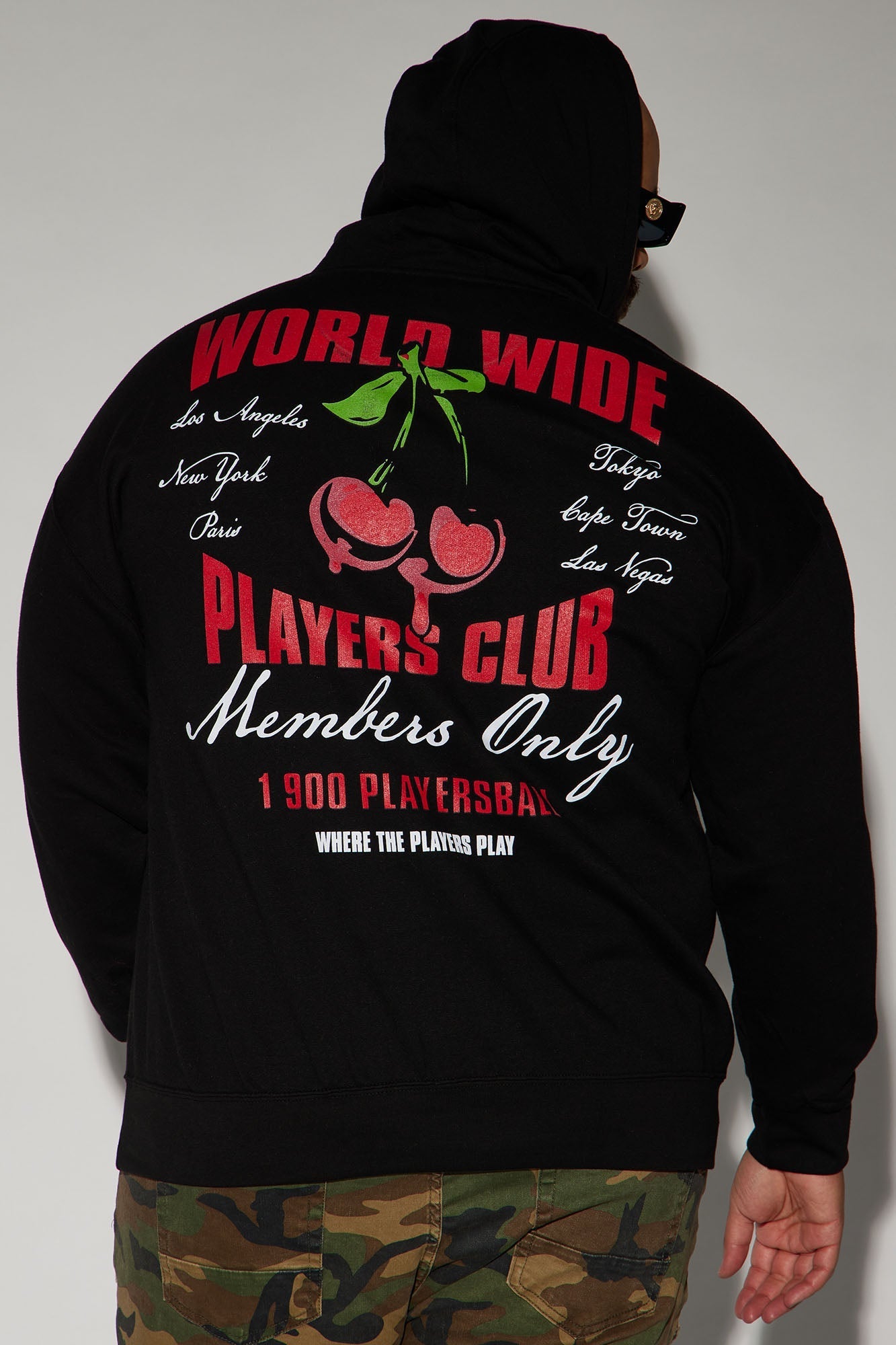 Players Play Hoodie - Black Fashion Nova