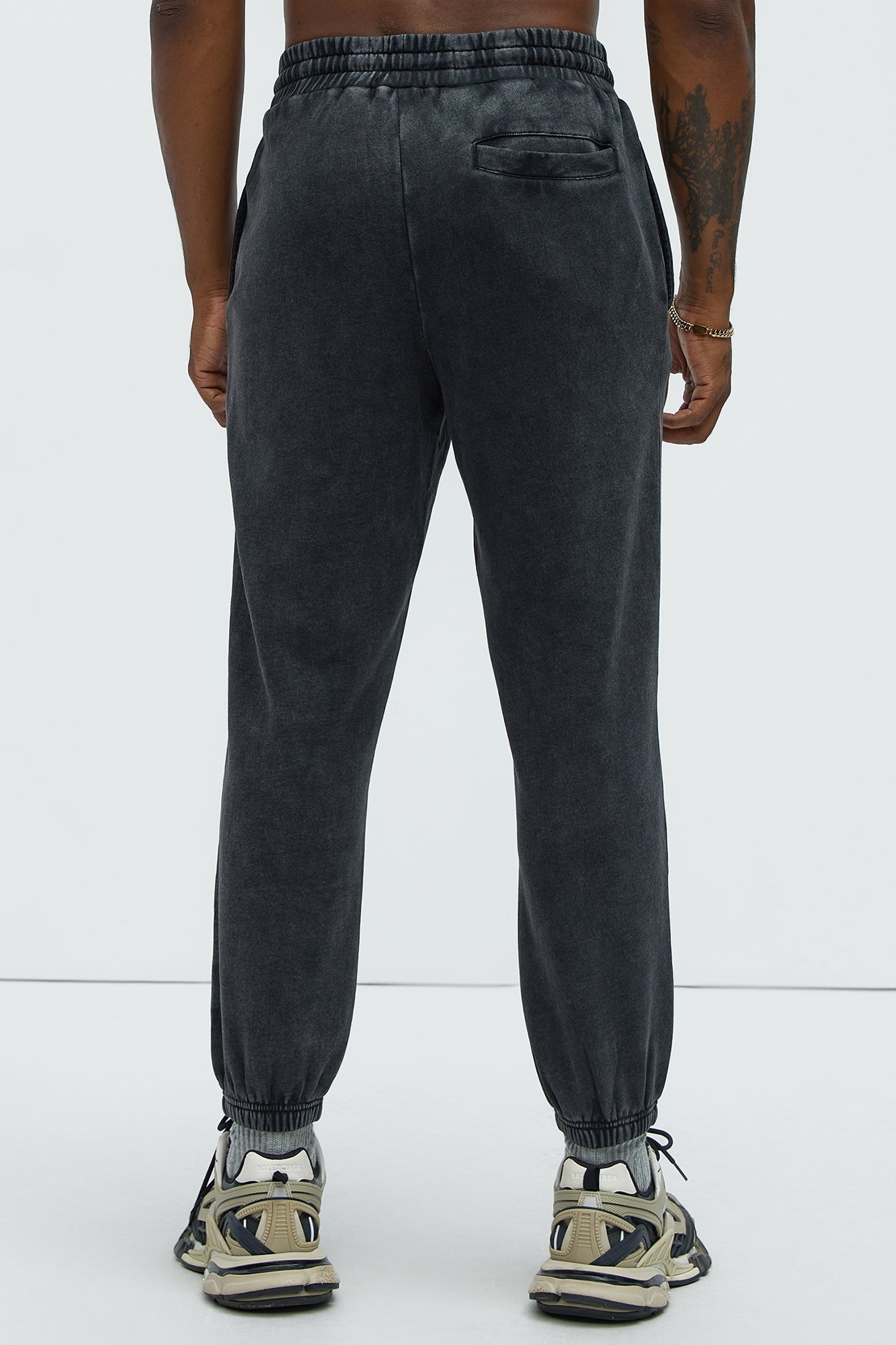 Tyson Heavy Wash Jogger - Black Wash Fashion Nova