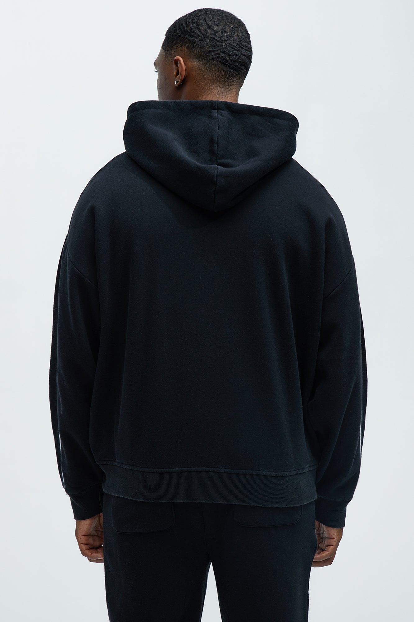 Tyson Just Go With It Oversized Hoodie - Black Fashion Nova