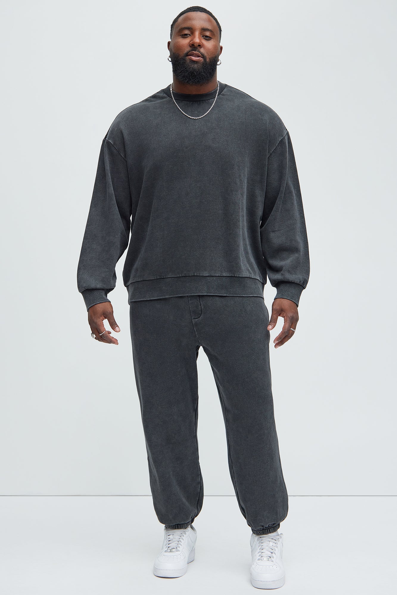 Tyson Heavy Wash Jogger - Black Wash Fashion Nova