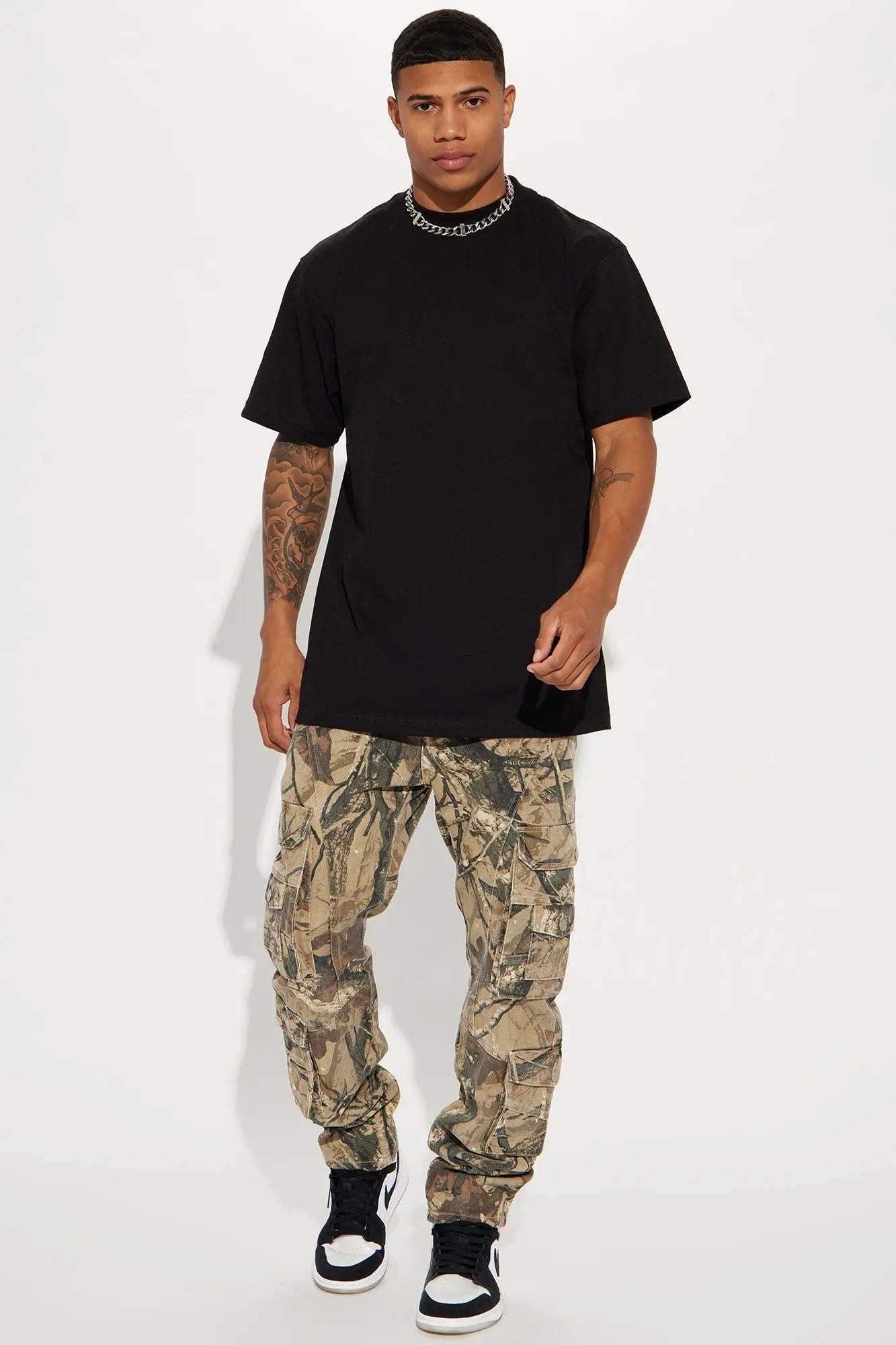 Never Too Many Pockets Cargo Slim Jeans - Camouflage Fashion Nova