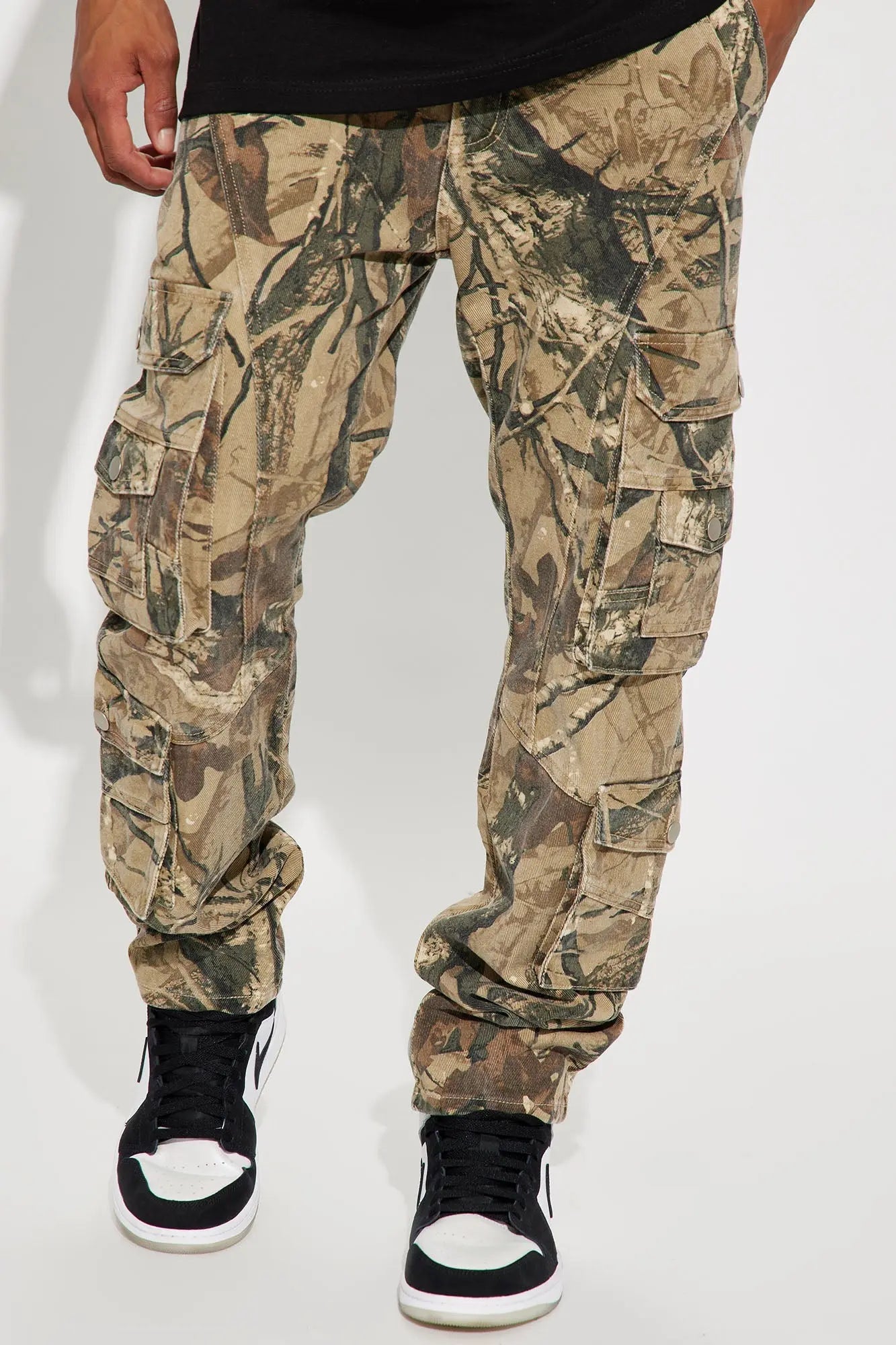 Never Too Many Pockets Cargo Slim Jeans - Camouflage Fashion Nova