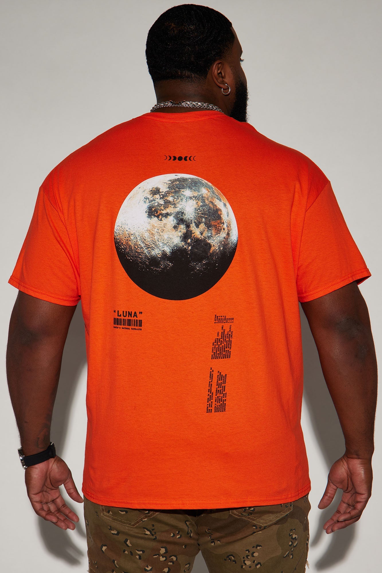 Luna Short Sleeve Tee - Orange Fashion Nova