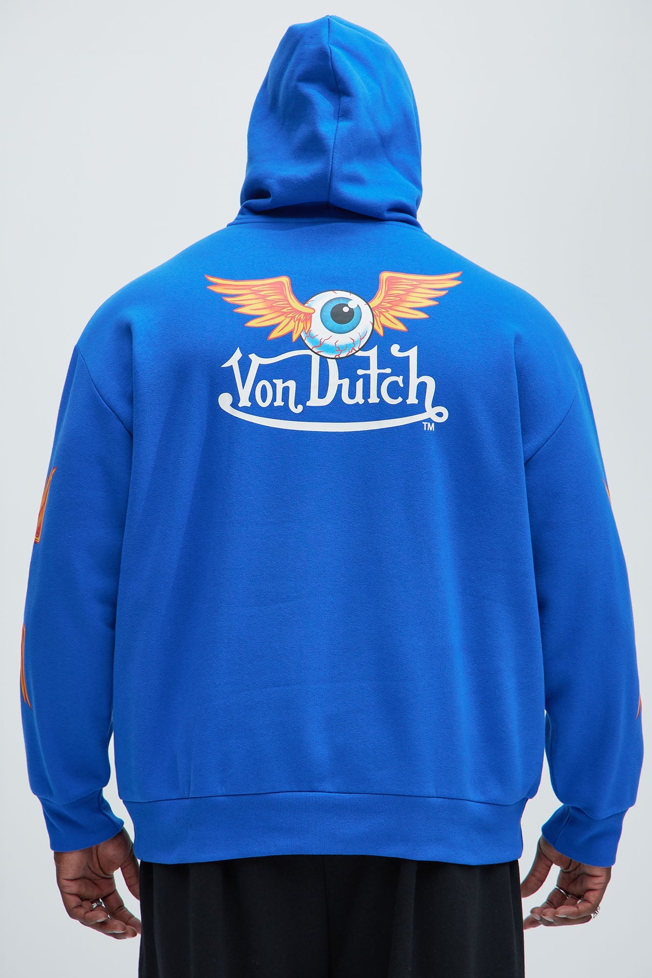 Von Dutch Flying Eye Hoodie - Royal Fashion Nova